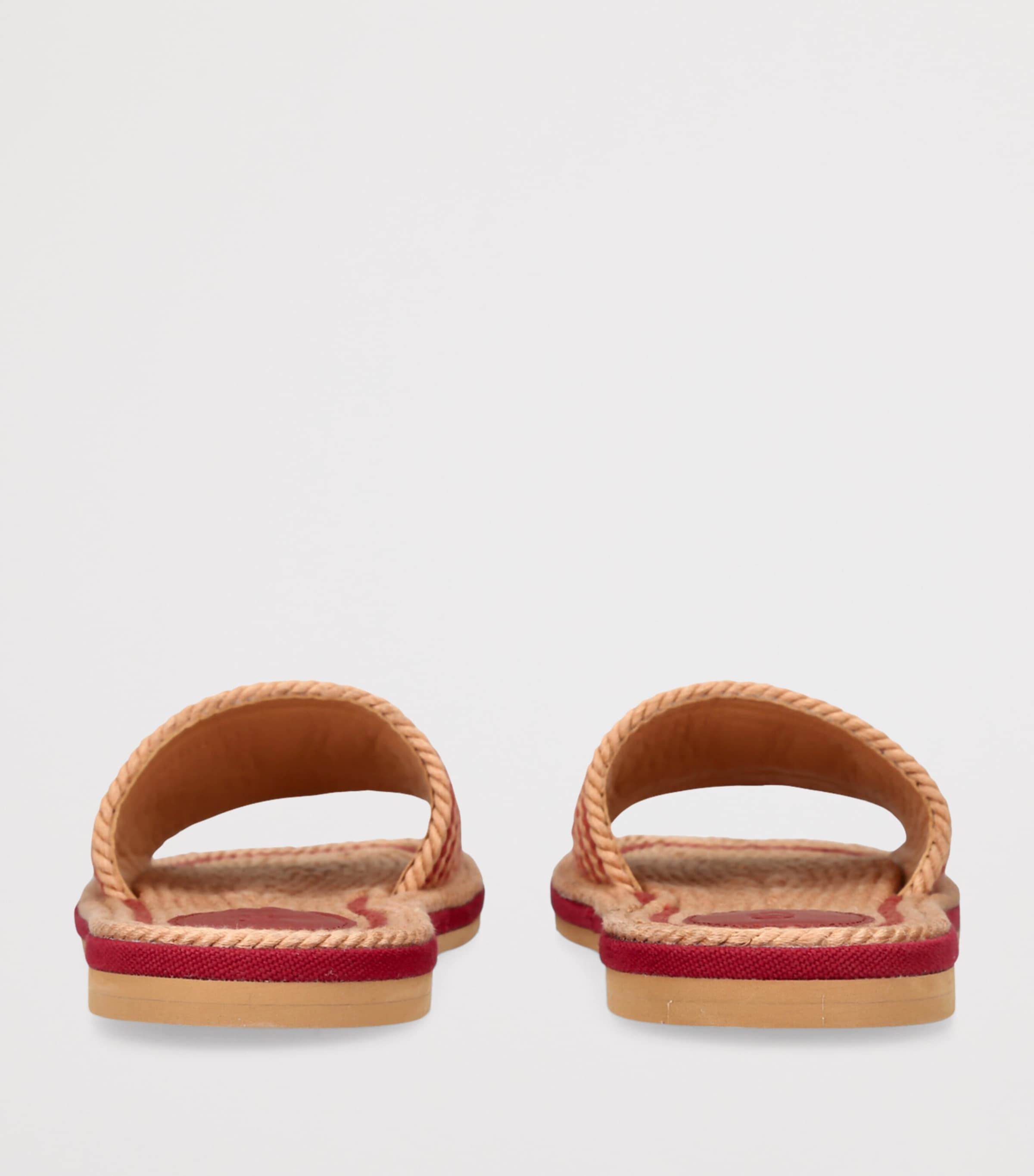 Chloé Woven Logo Sandals Pink Image 2