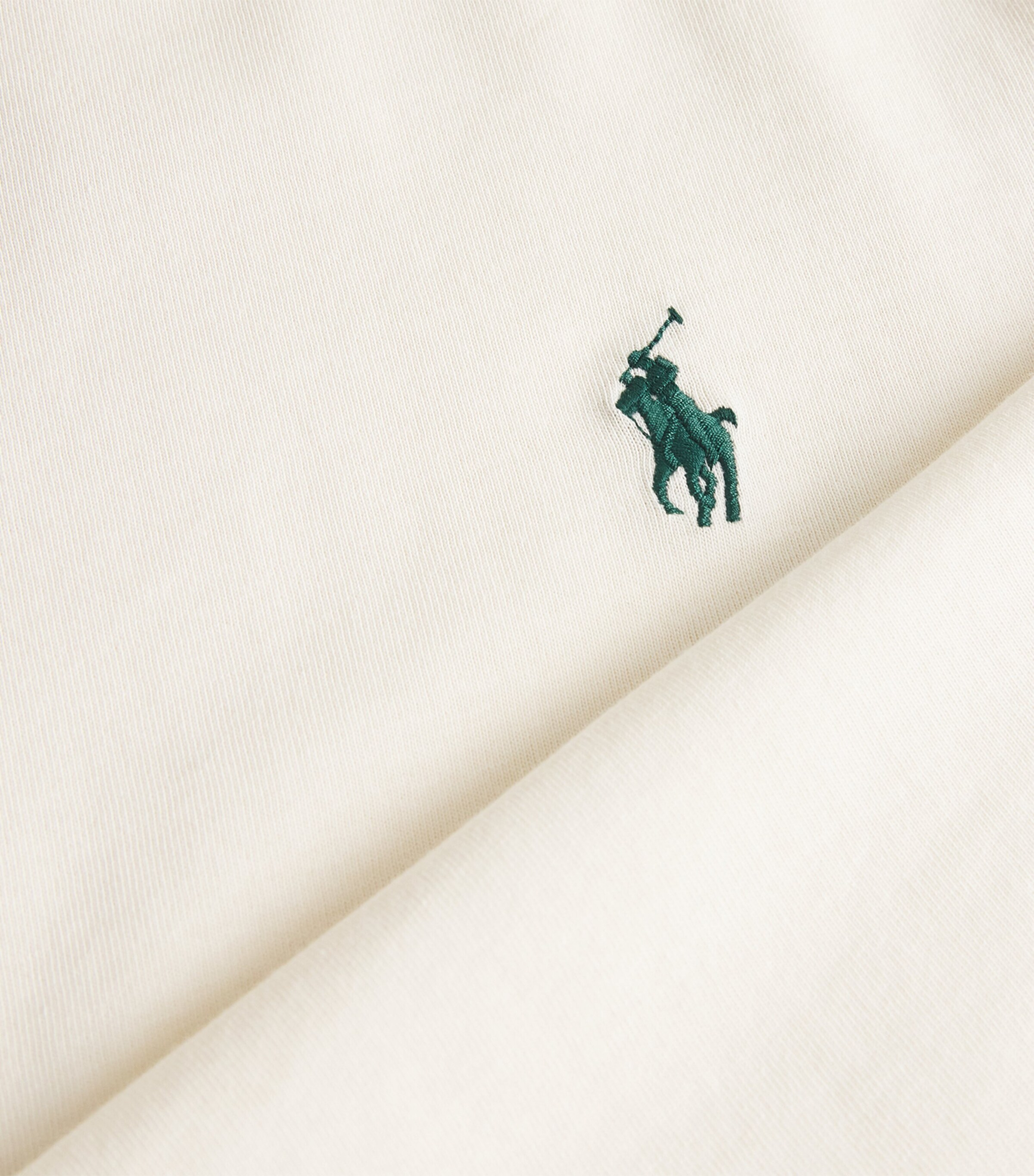 Ralph Lauren Purple Label Mens Cotton T-Shirt Classic Cream Image 5