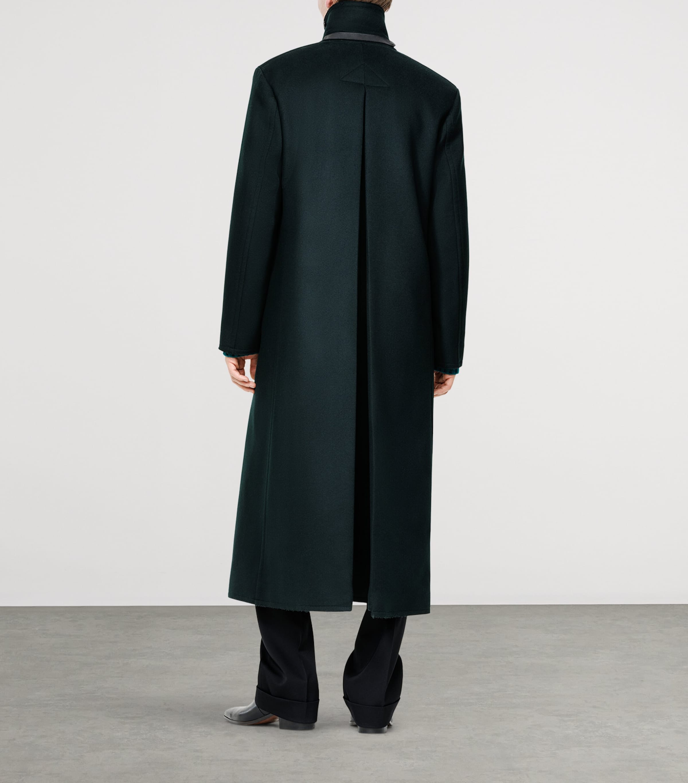 TOM FORD Green Wool-Cashmere Trench Coat | Harrods US