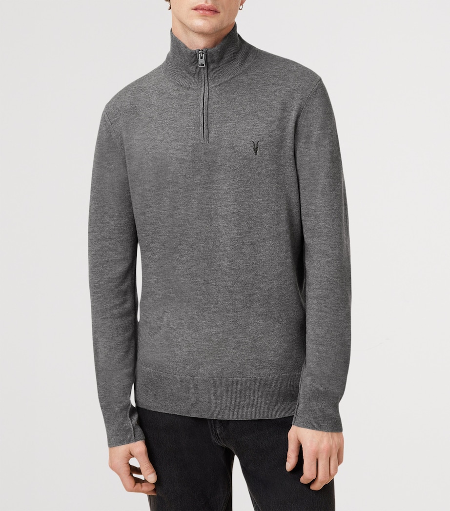 Kilburn Quarter-Zip Sweater MONUMENT GREY Image 3
