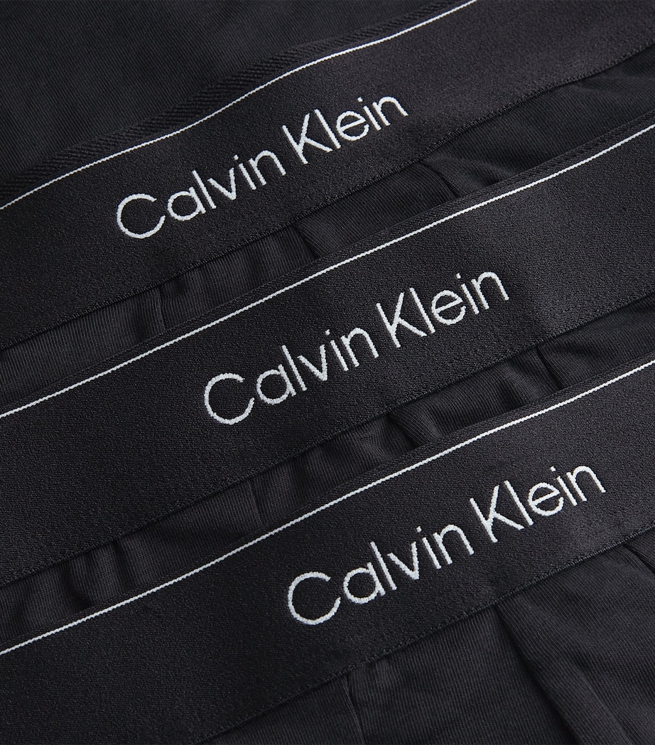 Stretch-Cotton Trunks (Pack of 3) TM6-BLACK Image 4