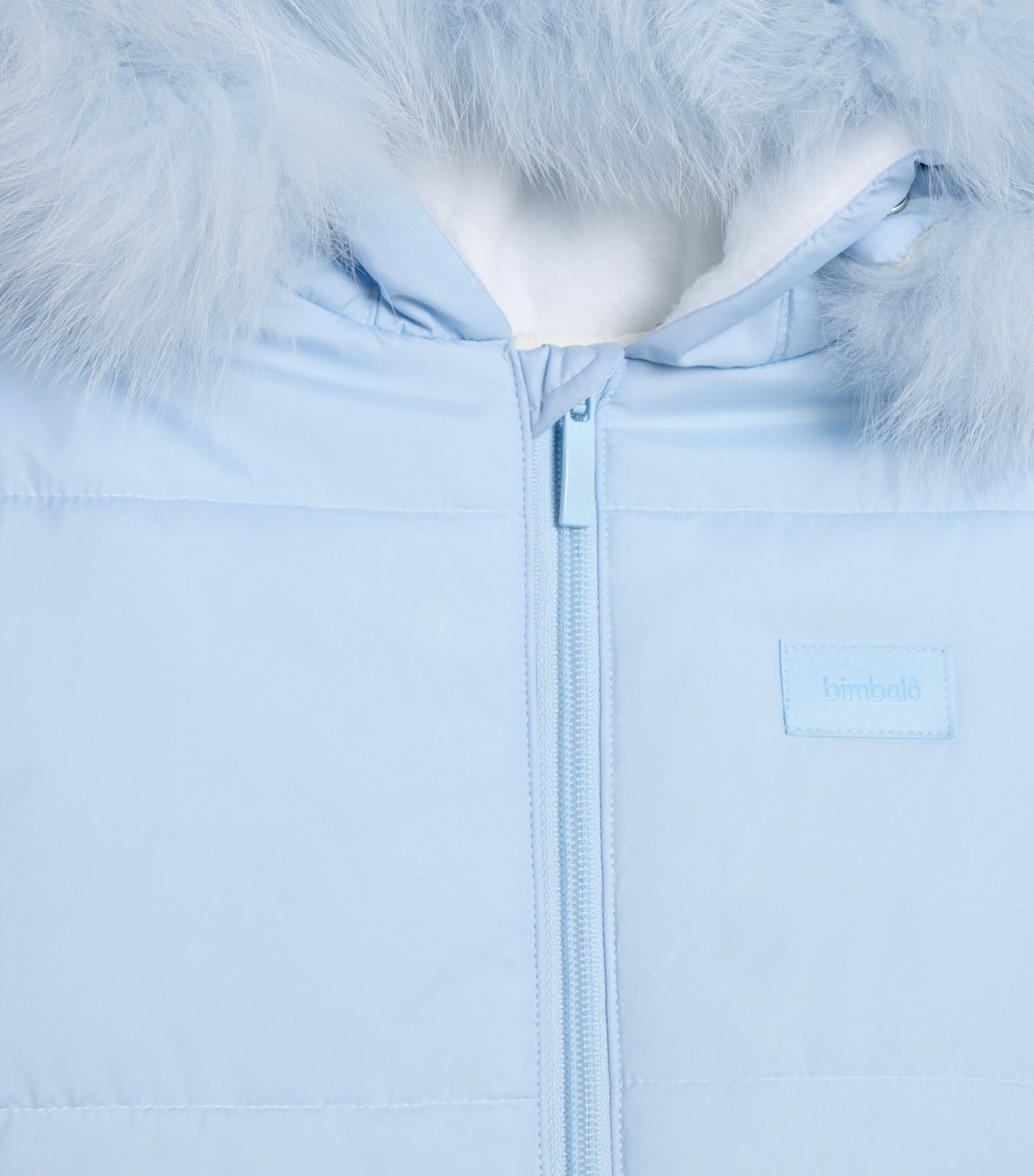 Fox Fur-Trim Snowsuit (1-18 Months) CIELO Image 2