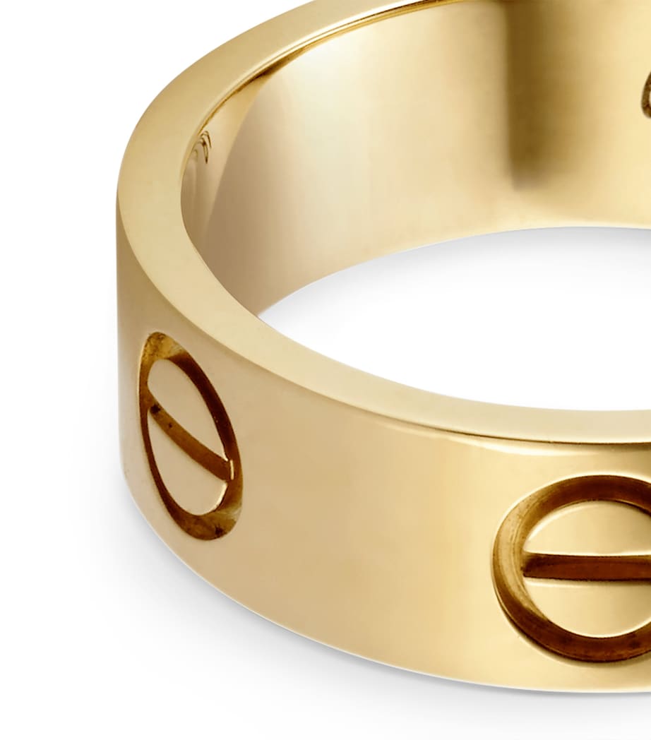 Yellow Gold LOVE Ring MULTI Image 5