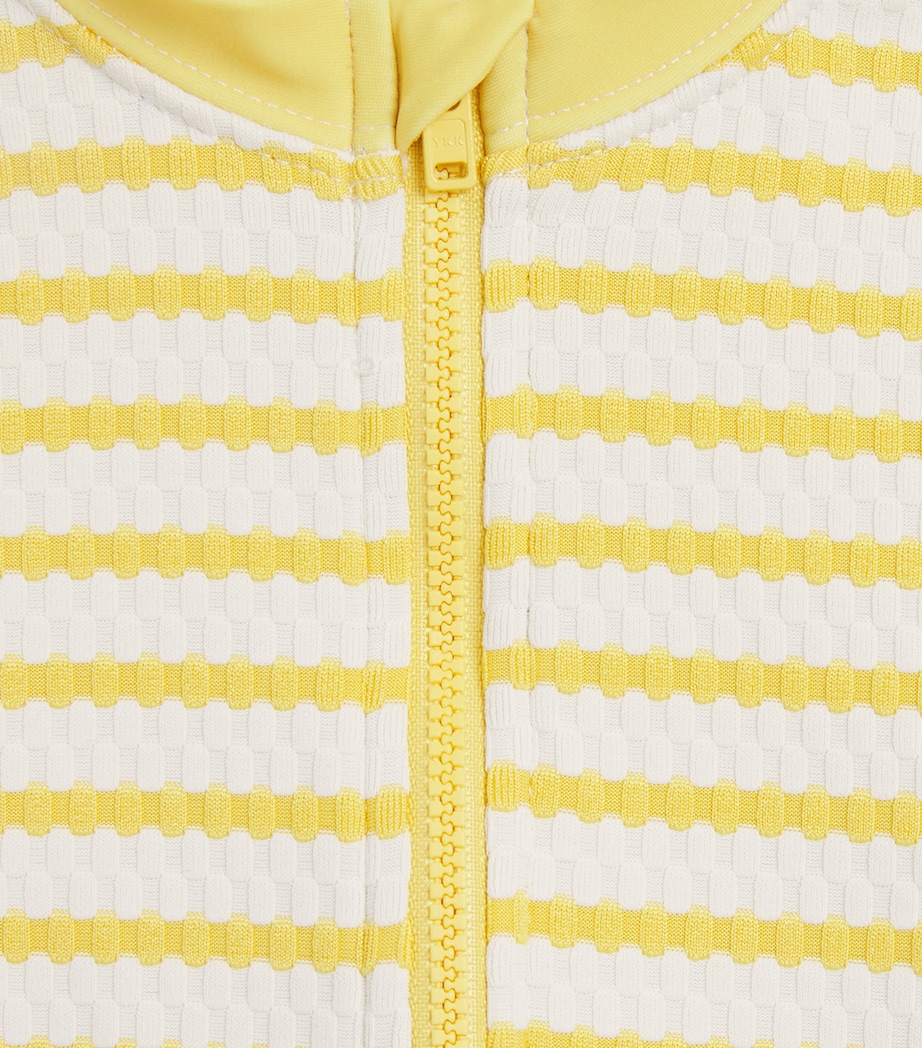 MORI Golden Wave Sunsafe Swimsuit (0-24 Months) Yellow Stripe Image 3