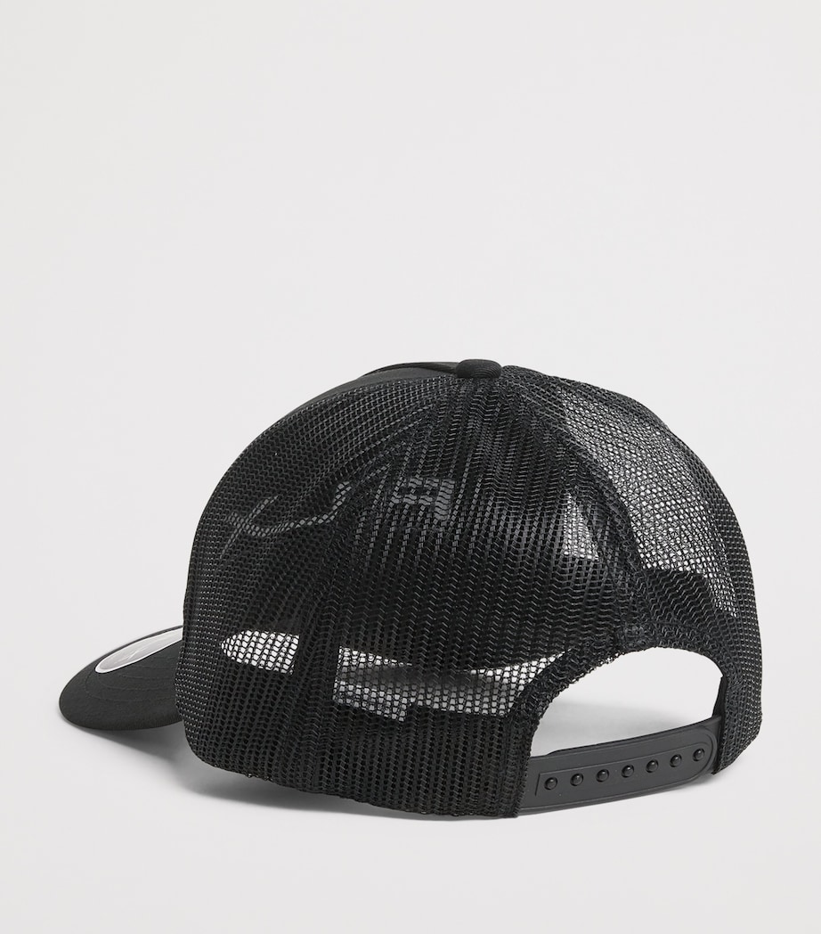 RLX Ralph Lauren Logo Trucker Cap Black Image 3