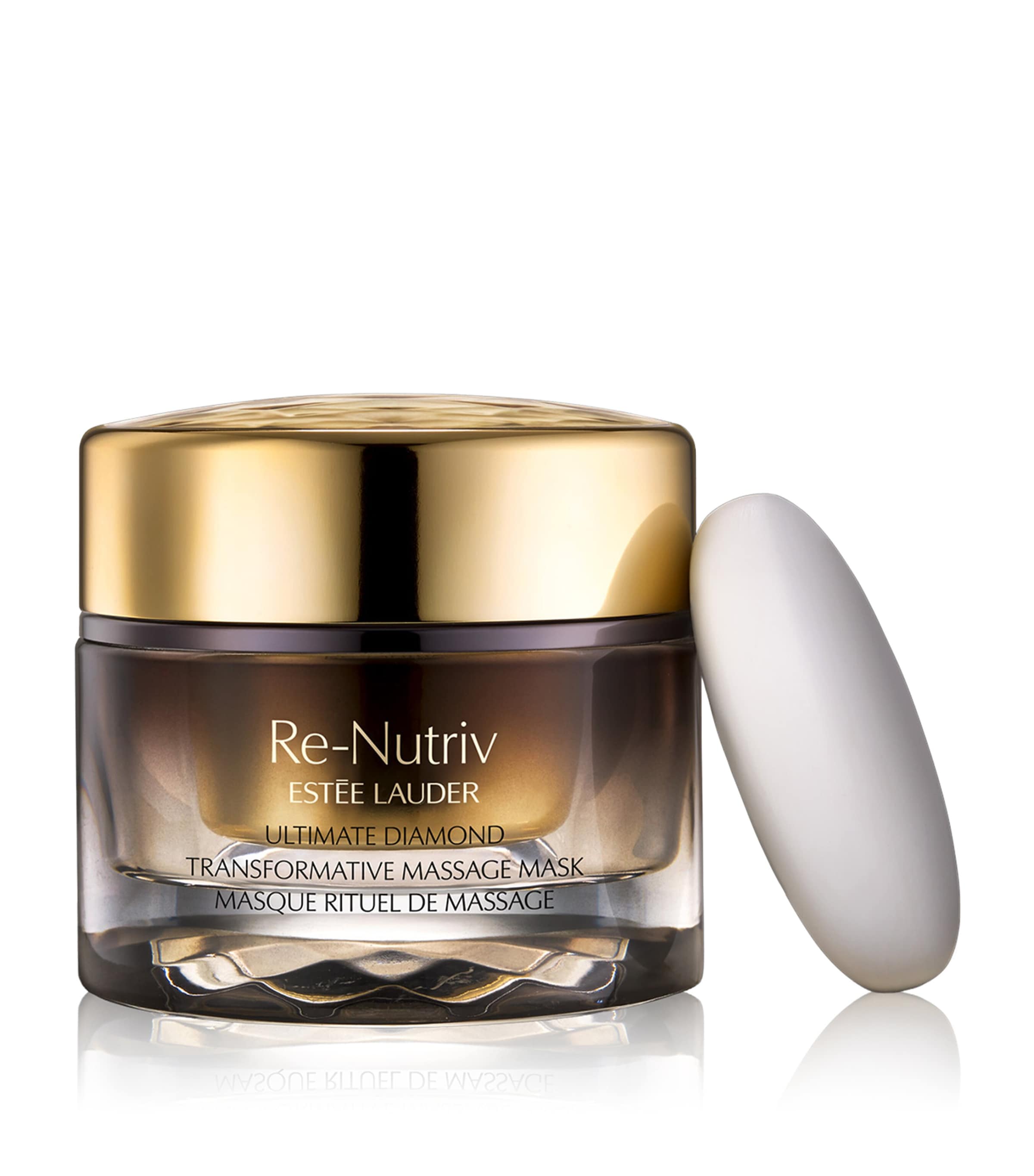 Estée Lauder Re-nutriv Ultimate Diamond Transformative Massage Mask Thermal Ritual In White