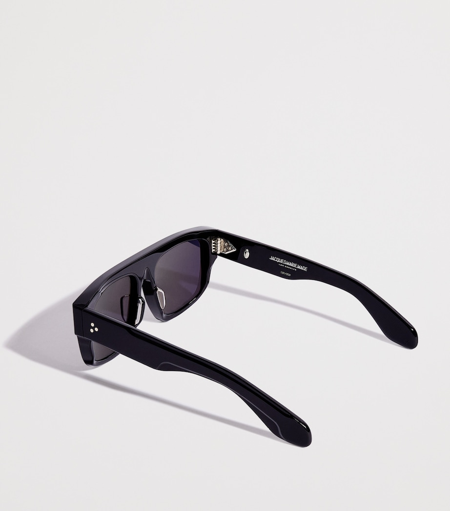 Jacques Marie Mage x George Cortina Acetate Ritz Sunglasses Noir Image 5