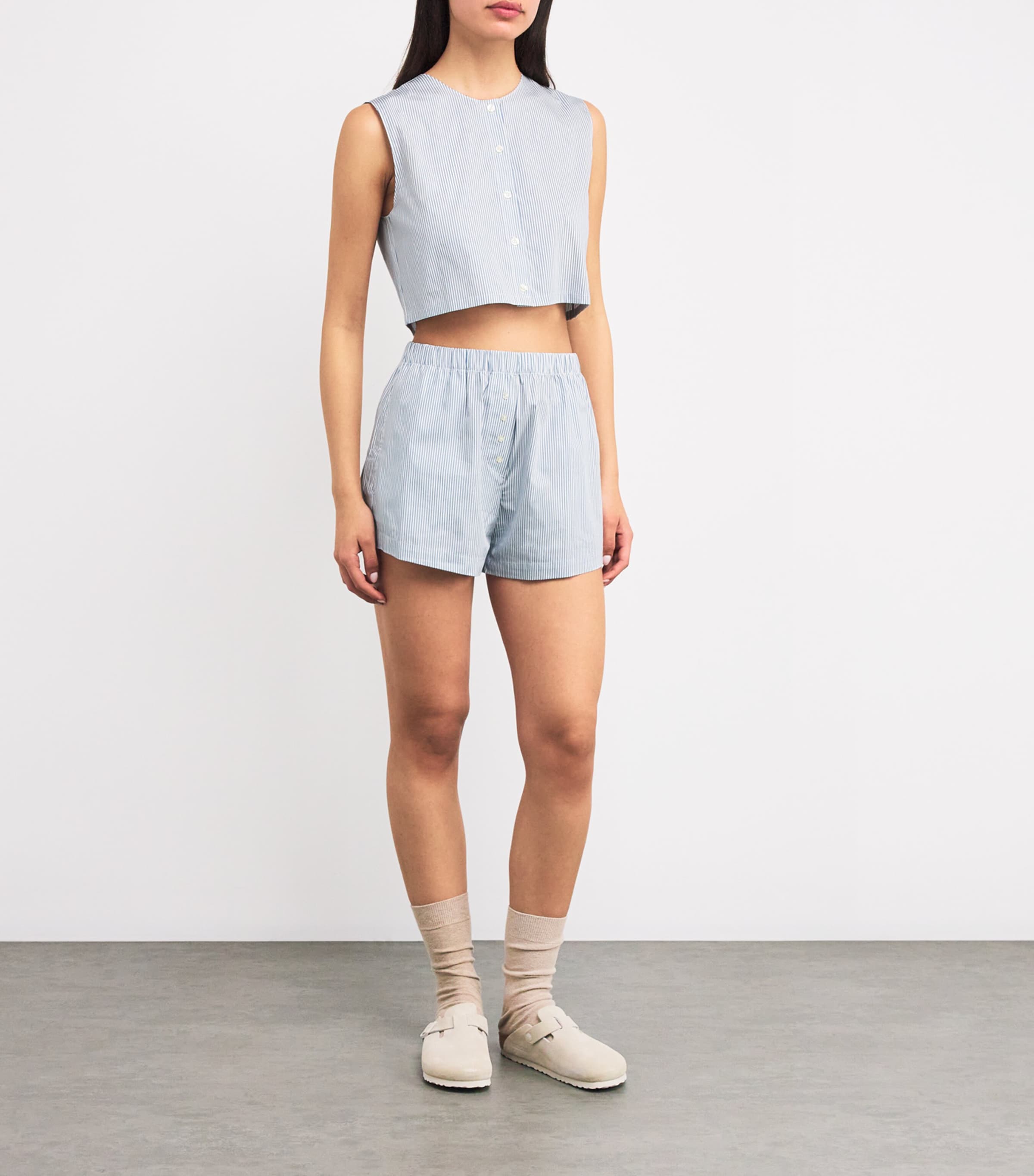 Cotton Striped Yoshi Top SEASIDE STRIPE Image 2