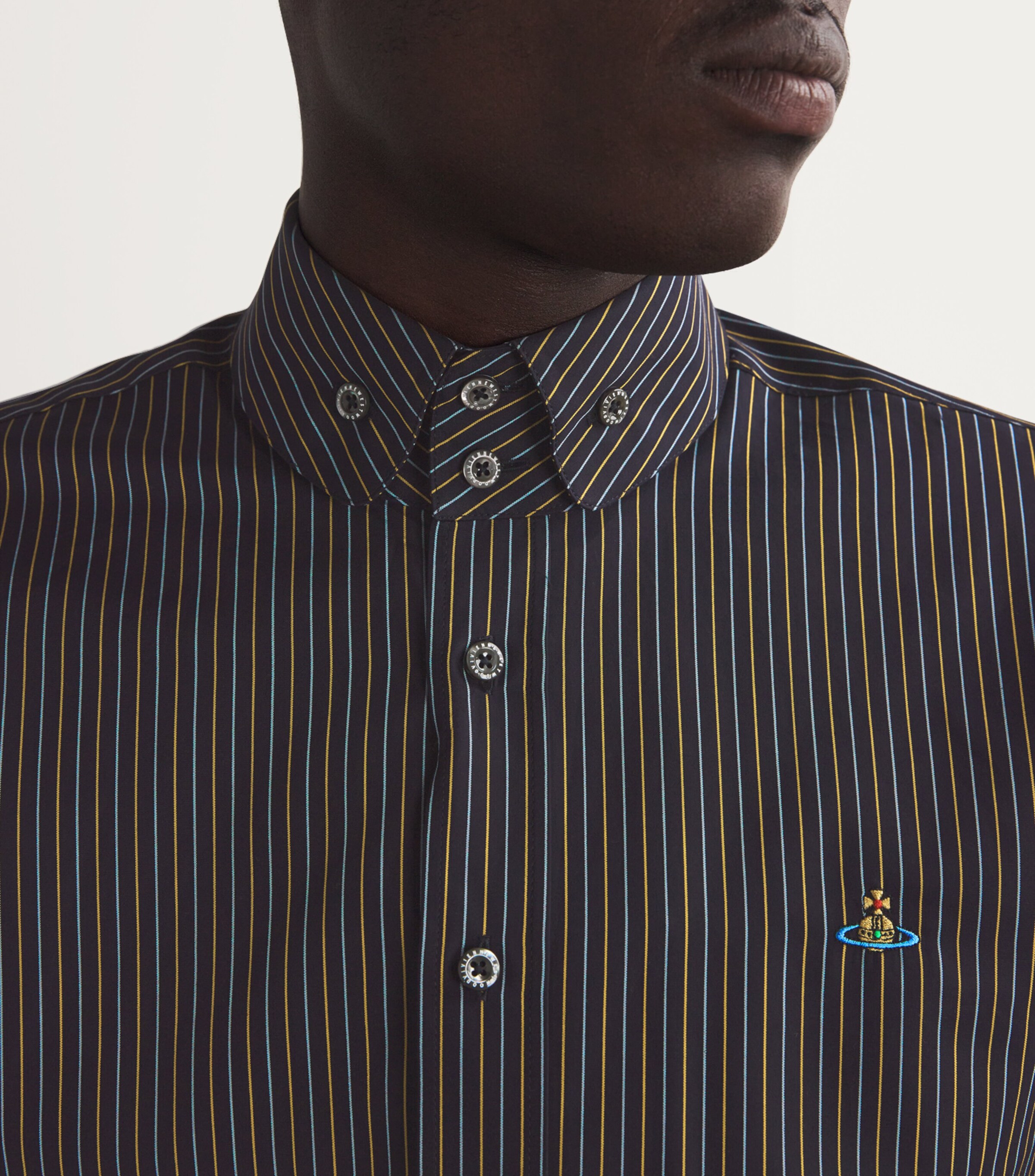 Vivienne Westwood Navy Organic Cotton Krall Shirt | Harrods US