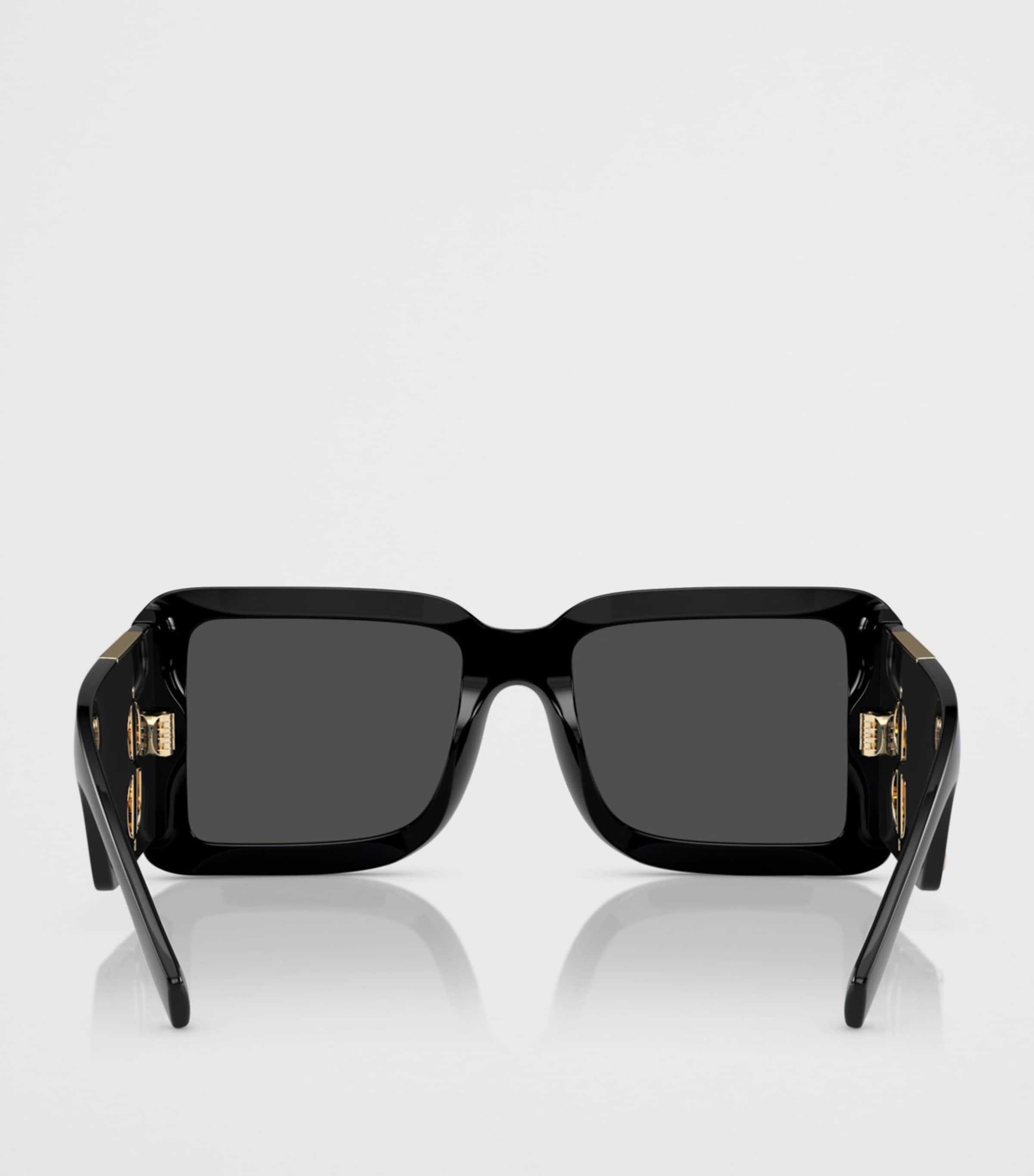 Burberry Oversized Square Sunglasses Black Image 4