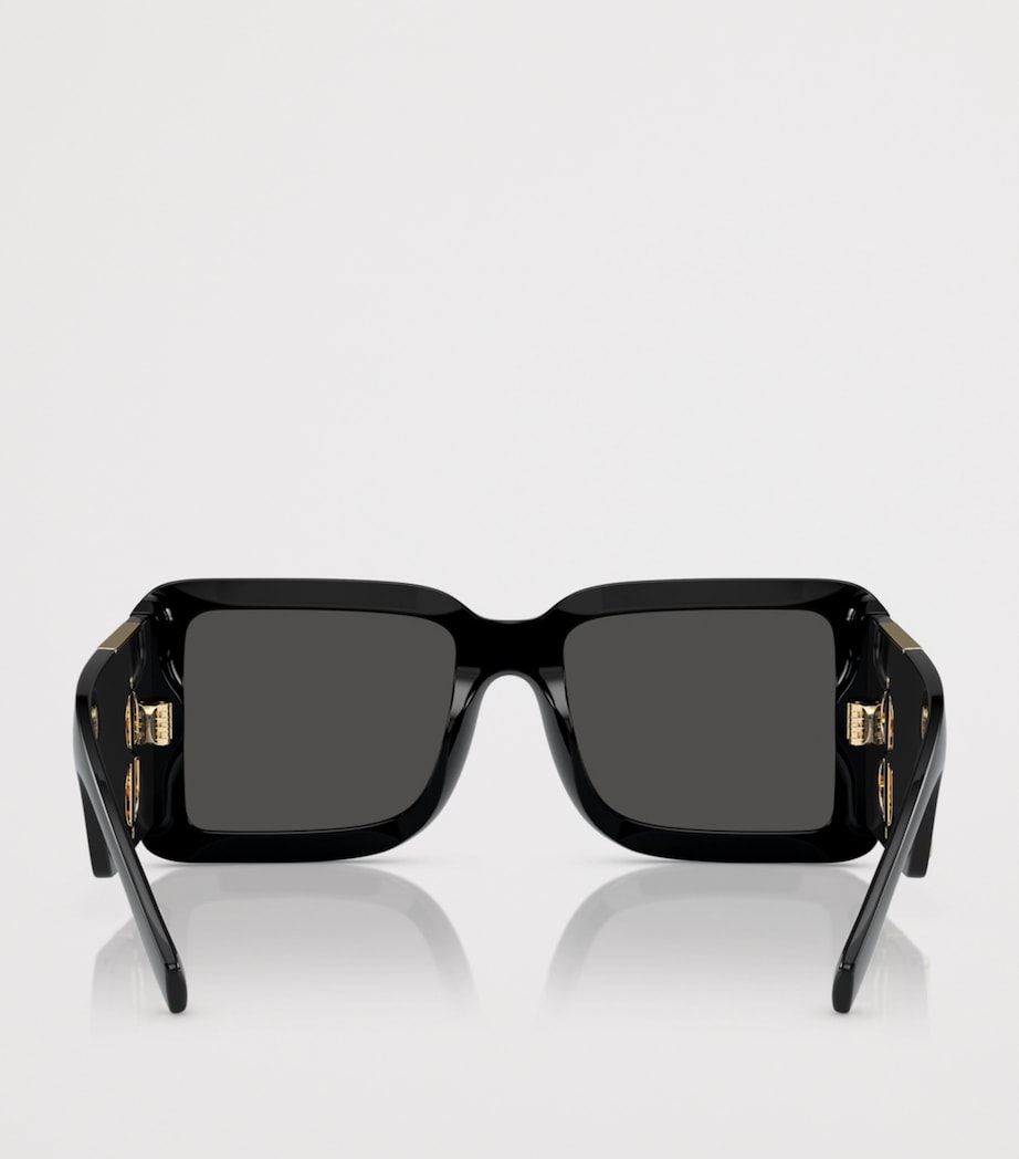 Burberry Oversized Square Sunglasses Black Image 4