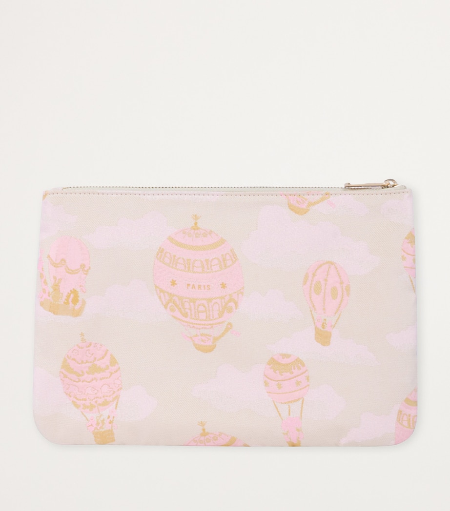 Jacquard Baby Pouch PINK HOT AIR BALLOON Image 2