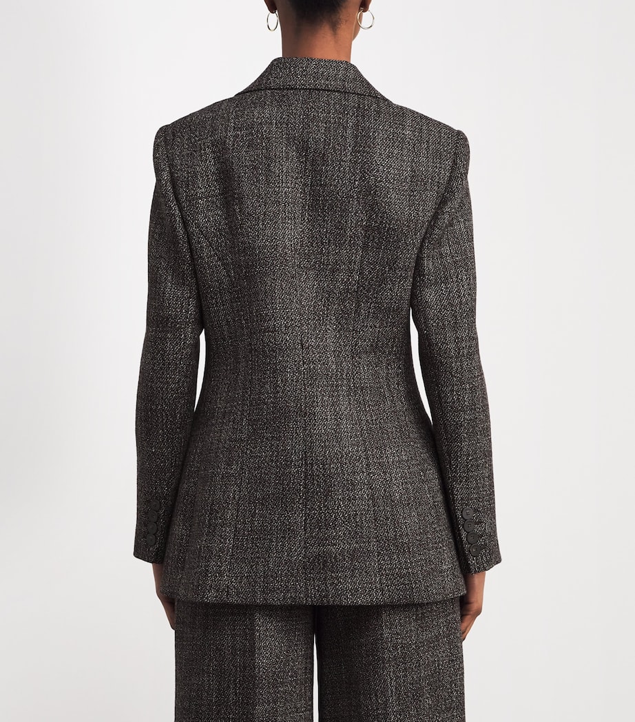 Virgin Wool Fallon Blazer COCOA Image 4