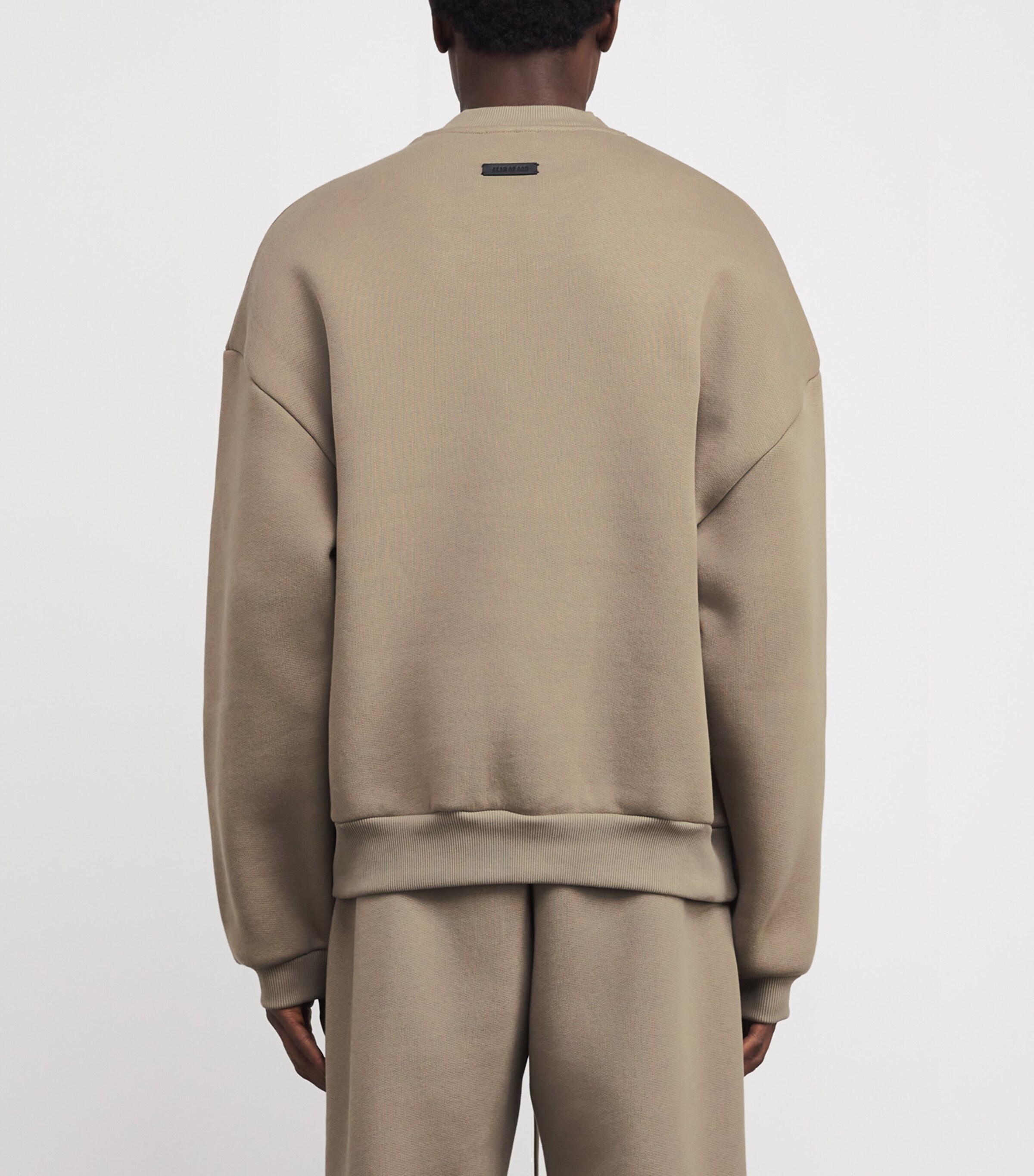 Cotton-Blend Eternal Sweatshirt DUSTY BEIGE Image 4