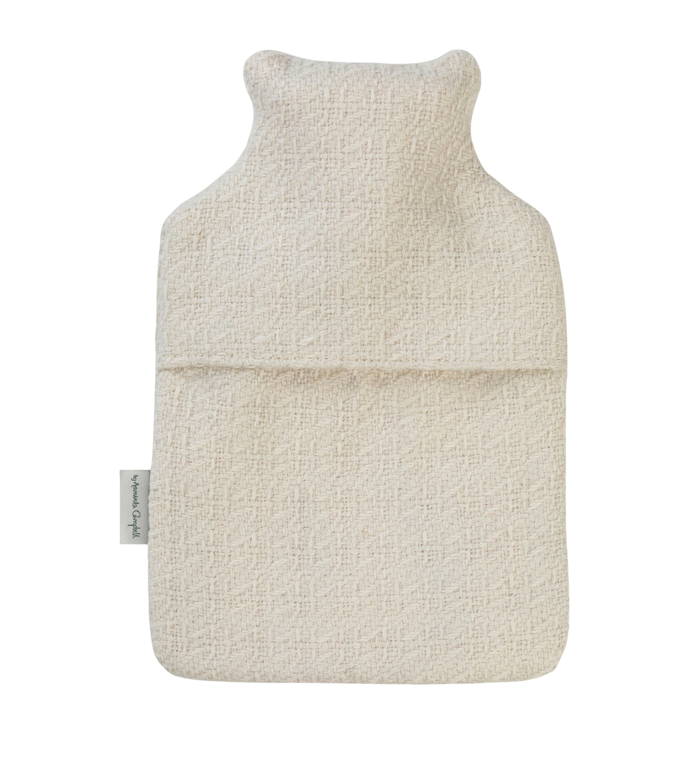 Araminta Campbell Small Alpaca-Blend Hot Water Bottle White Image 7