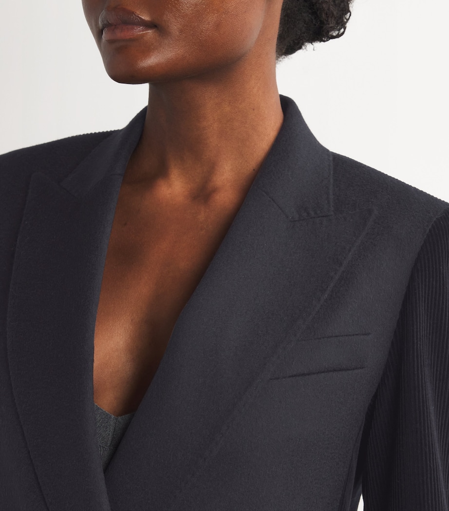 Camel Wool Blazer ULTRAMARINE Image 6