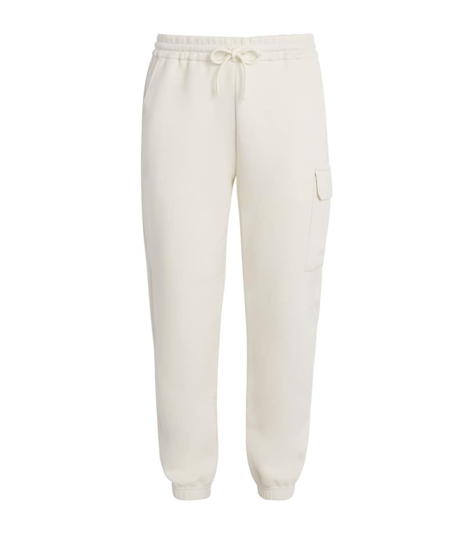 Cotton-Blend Cargo Sweatpants C0253 CREAM Image 1