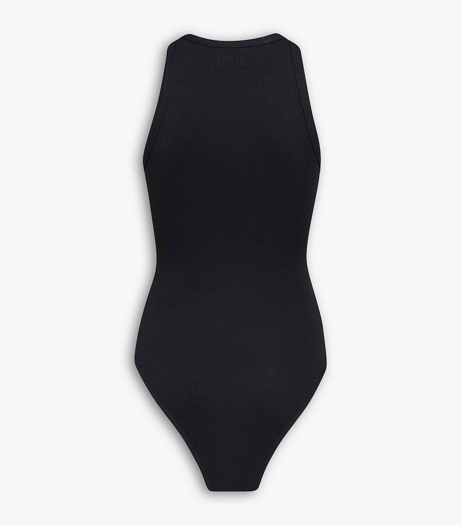 Ribbed Tank Bodysuit NOIR ALAIA Image 2