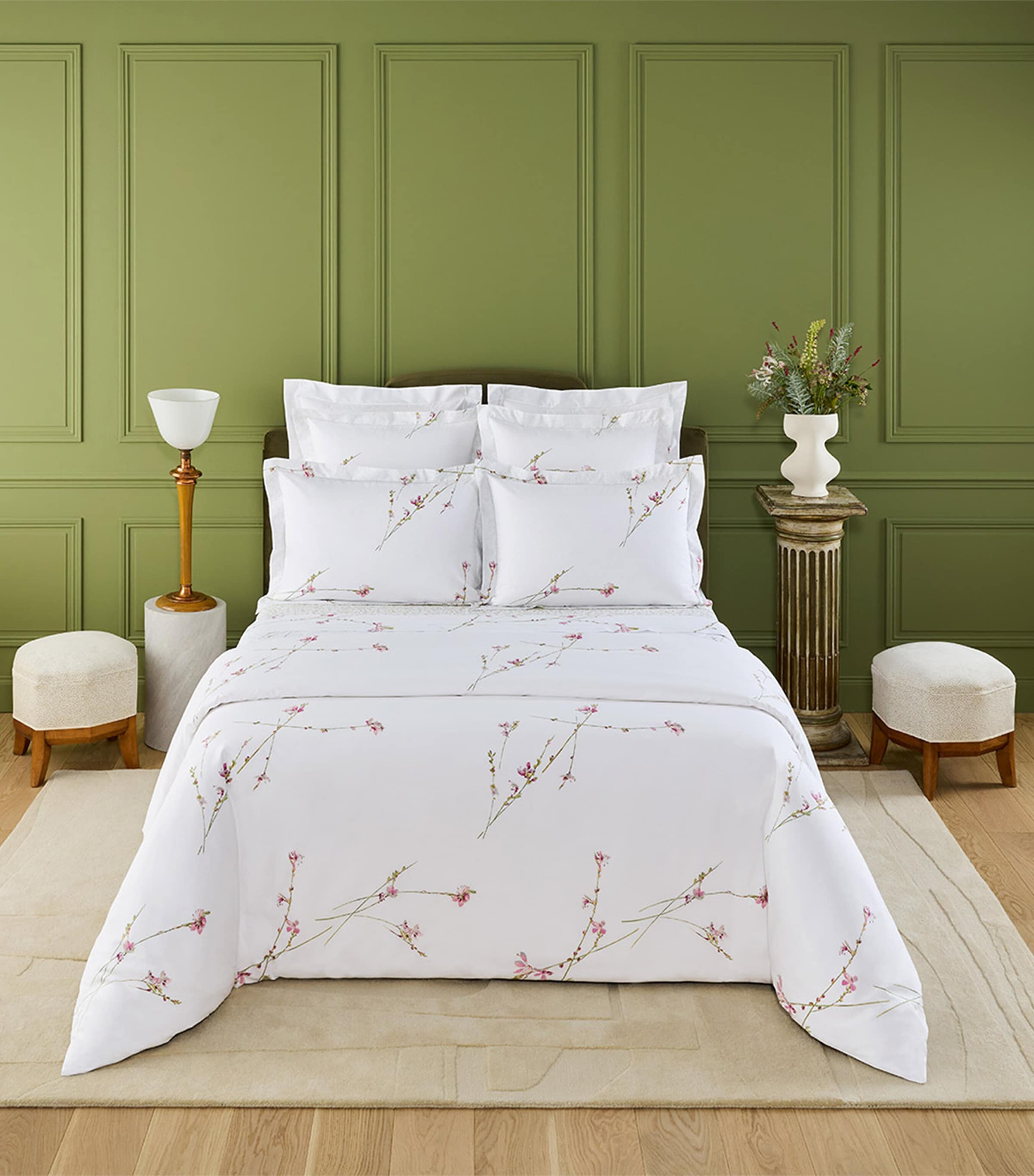 Gaura Standard Oxford Pillowcase (50cm x 75cm) MULTICOLOURED Image 3