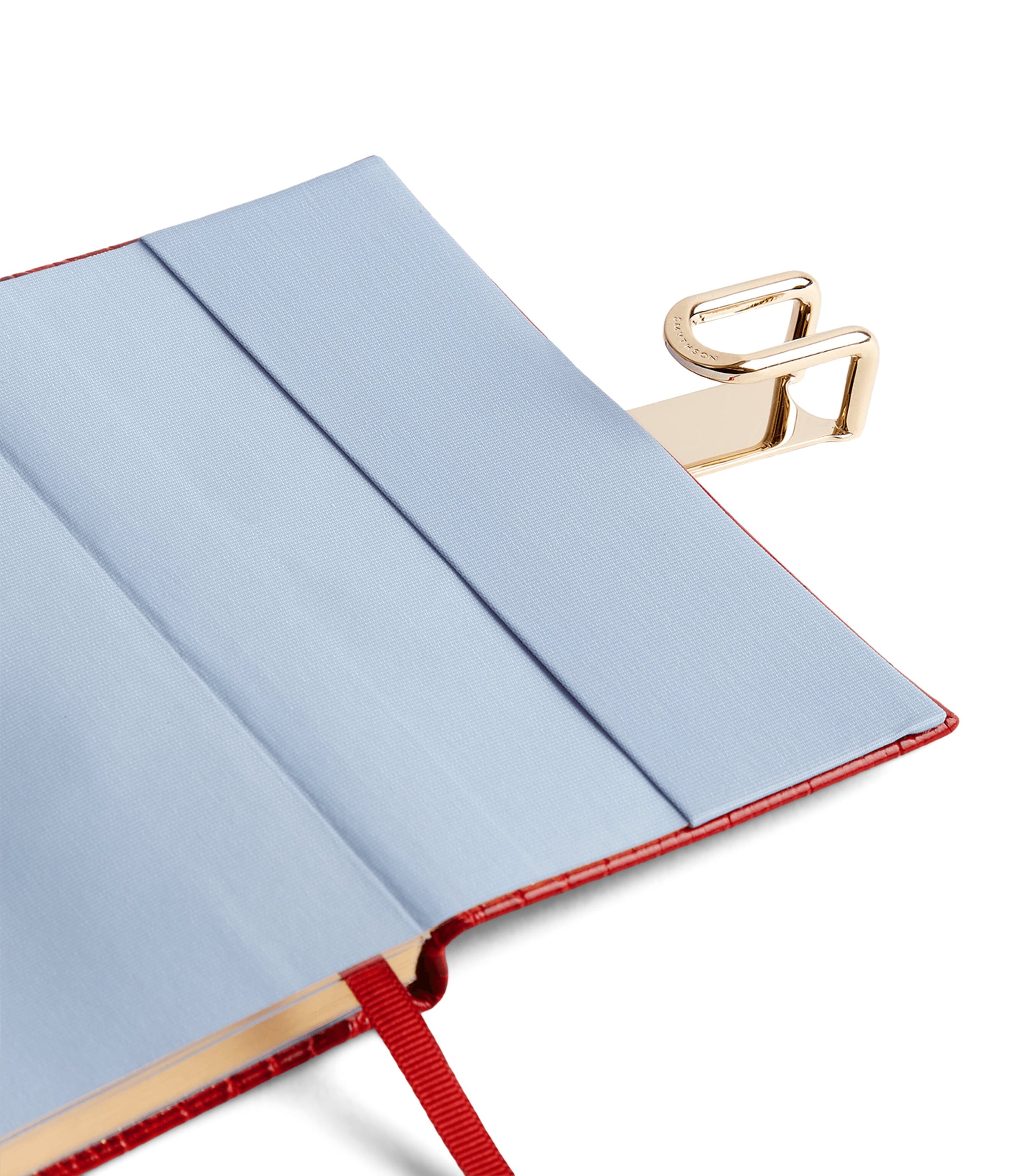 Smythson Leather Mara A6 2026 Mid-Year Diary Red Image 4