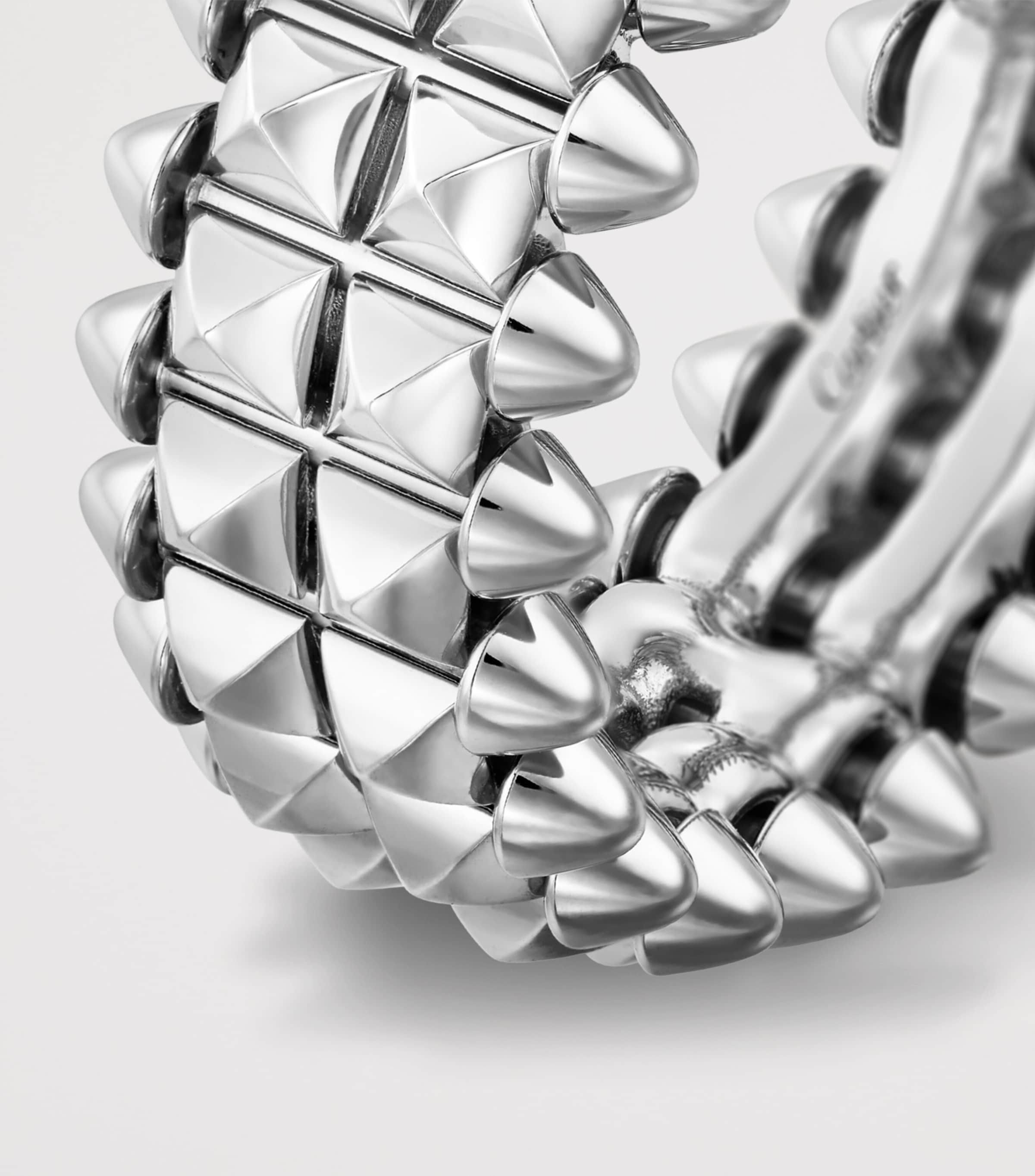 Cartier White Gold Double Clash de Cartier Ring White Gold Image 6