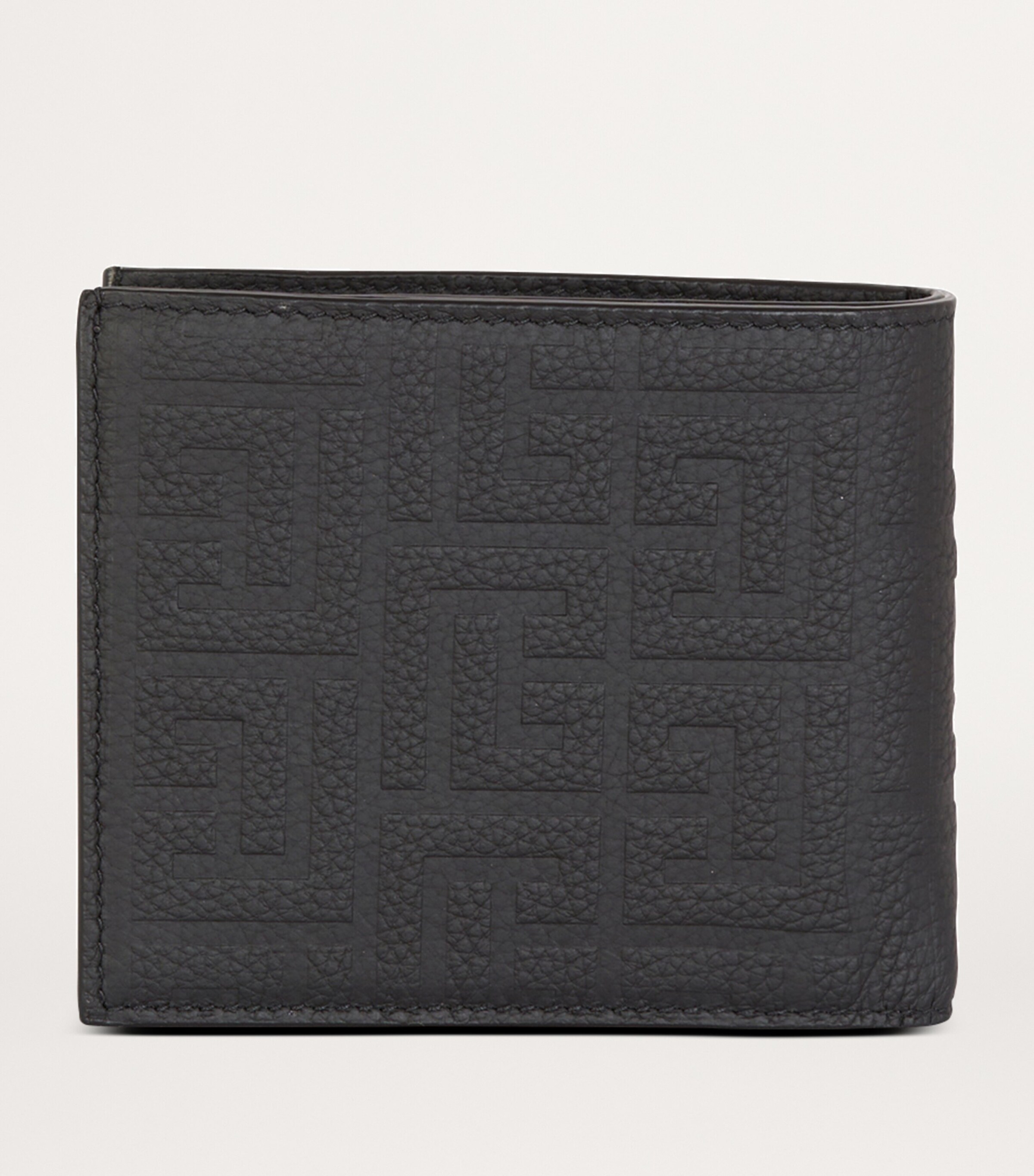 Balmain Calfskin Bi-Fold Wallet Noir Image 2