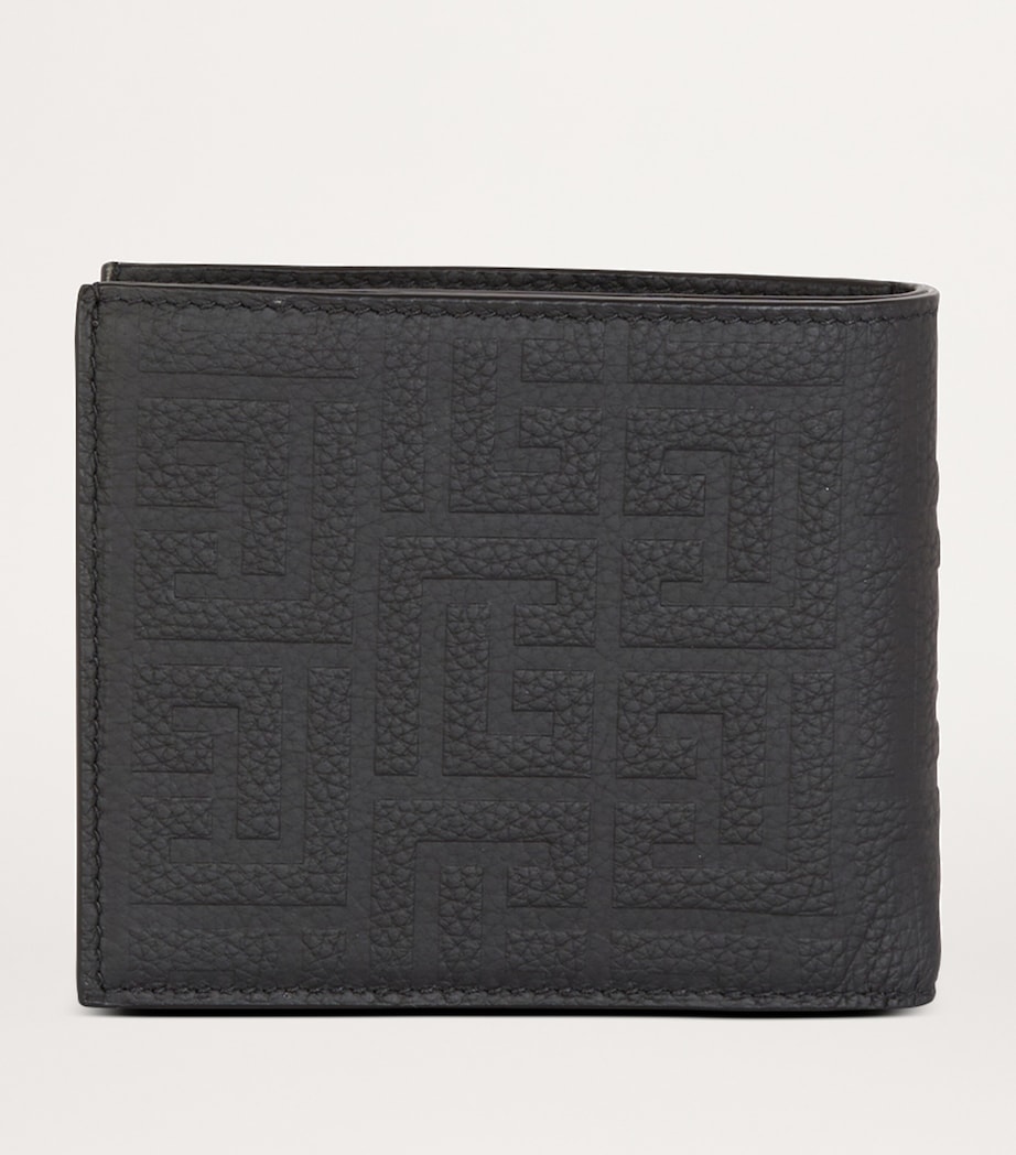 Balmain Calfskin Bi-Fold Wallet Noir Image 2