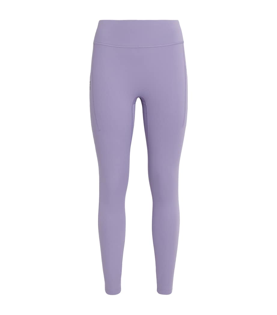 On Womens Winter Performance Leggings Mallow Image 1