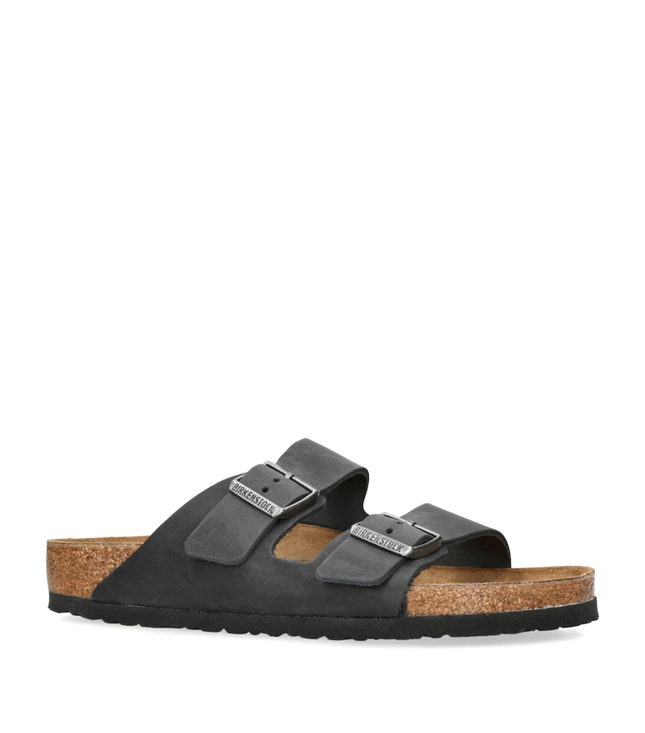 Suede Arizona Sandals BLACK Image 3
