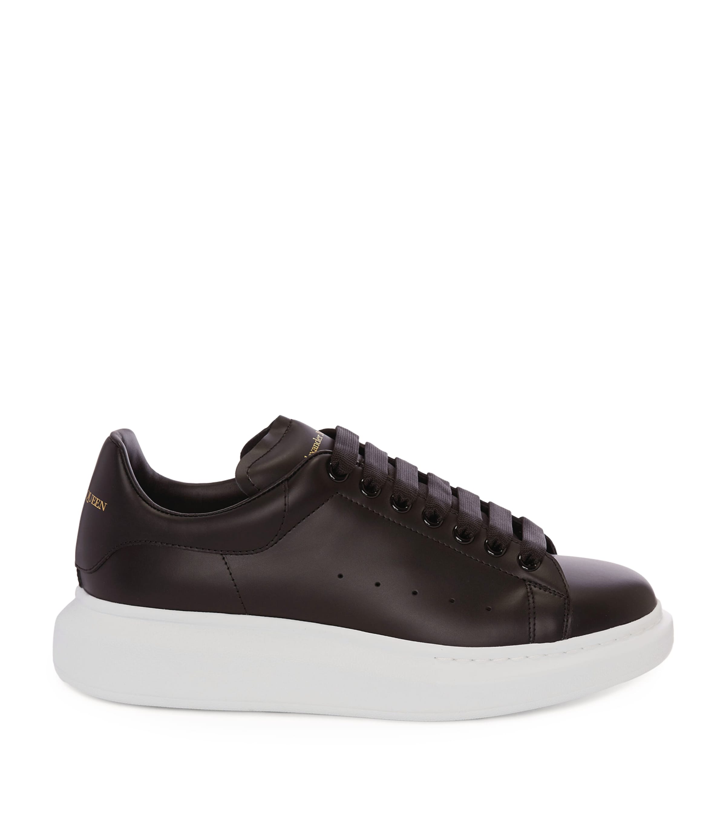 McQueen Leather Oversized Sneakers | Men Shoes | Trainers | Low-Top Trainers | Slip-On Trainers | Designers | McQueen