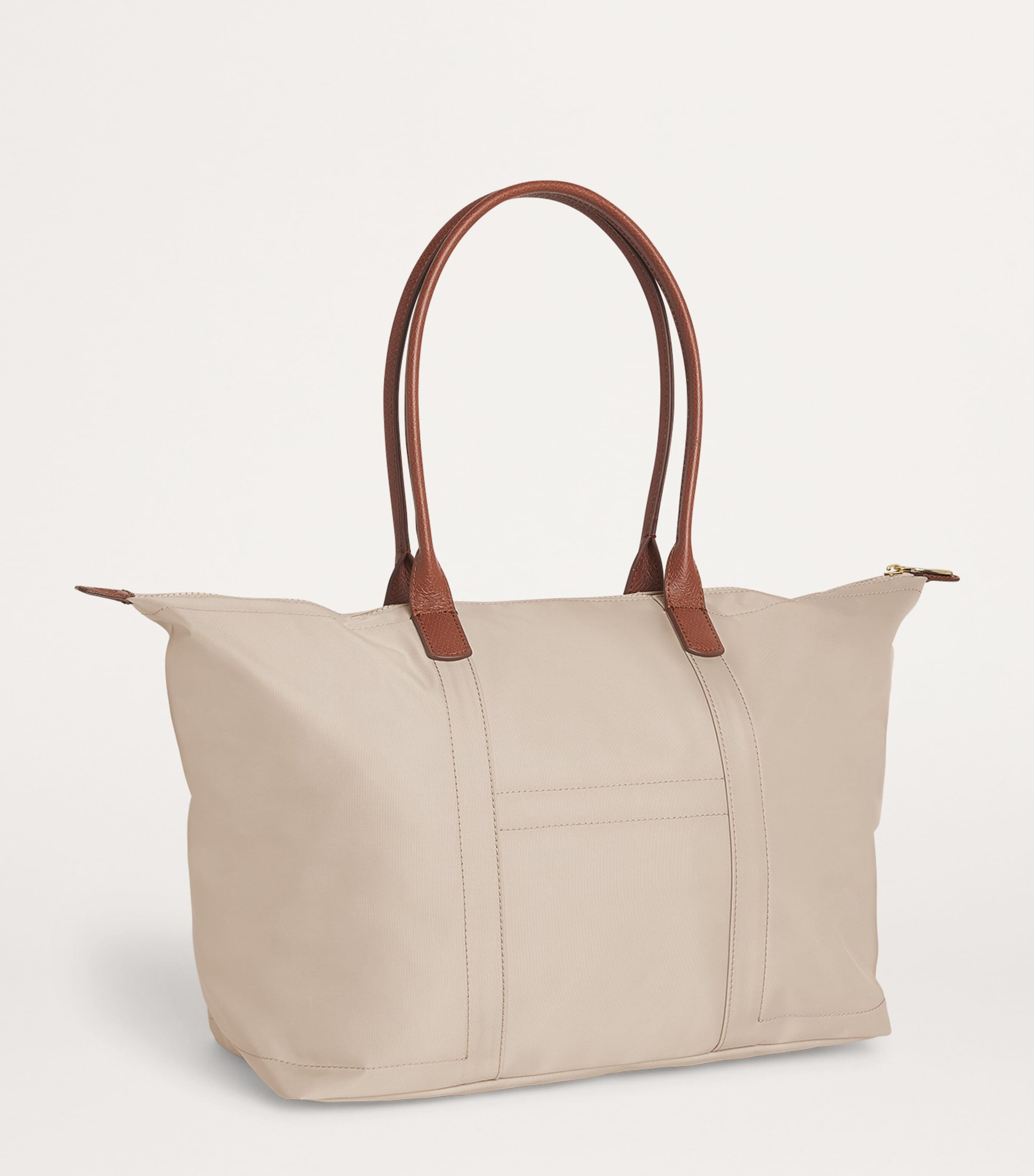 Harrods Medium Nylon Tote Bag Neutral Image 3
