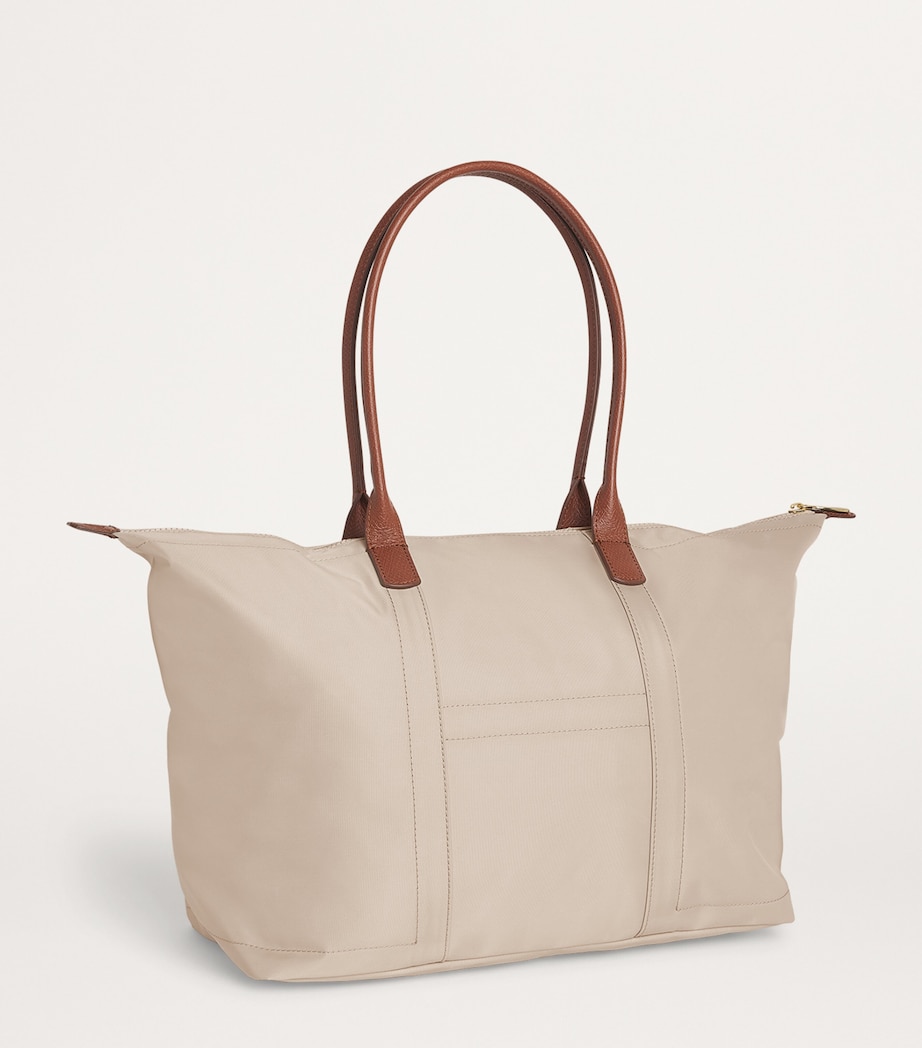 Harrods Medium Nylon Tote Bag Neutral Image 3