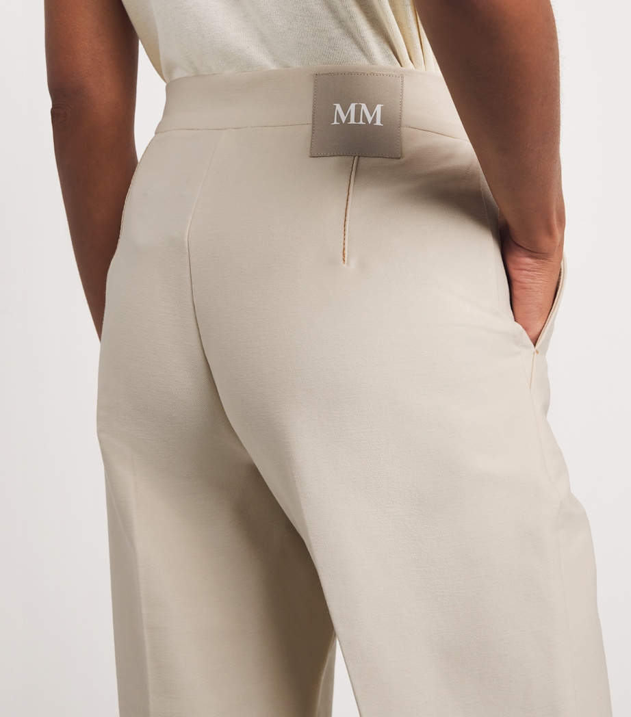 Jersey Ulivo Straight Trousers IVORY Image 6