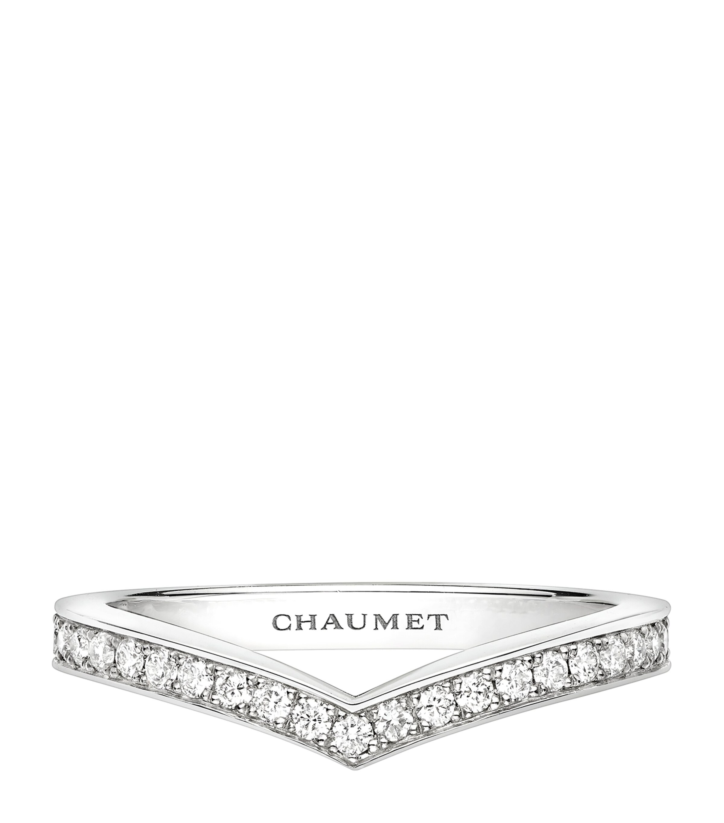 Chaumet Platinum And Diamond Joséphine Aigrette Ring In Metallic