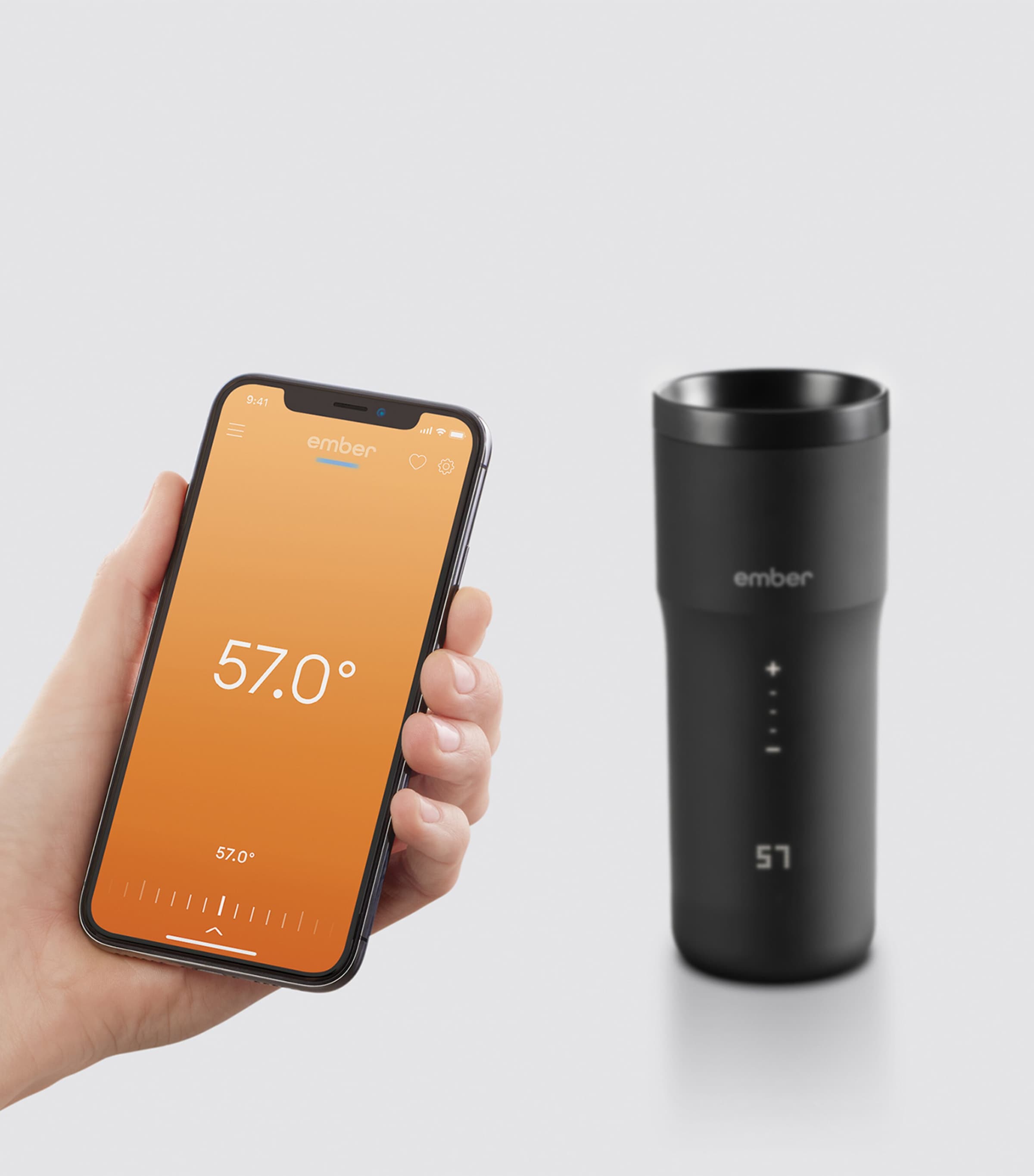 Smart Travel Mug (355ml) BLACK Image 5