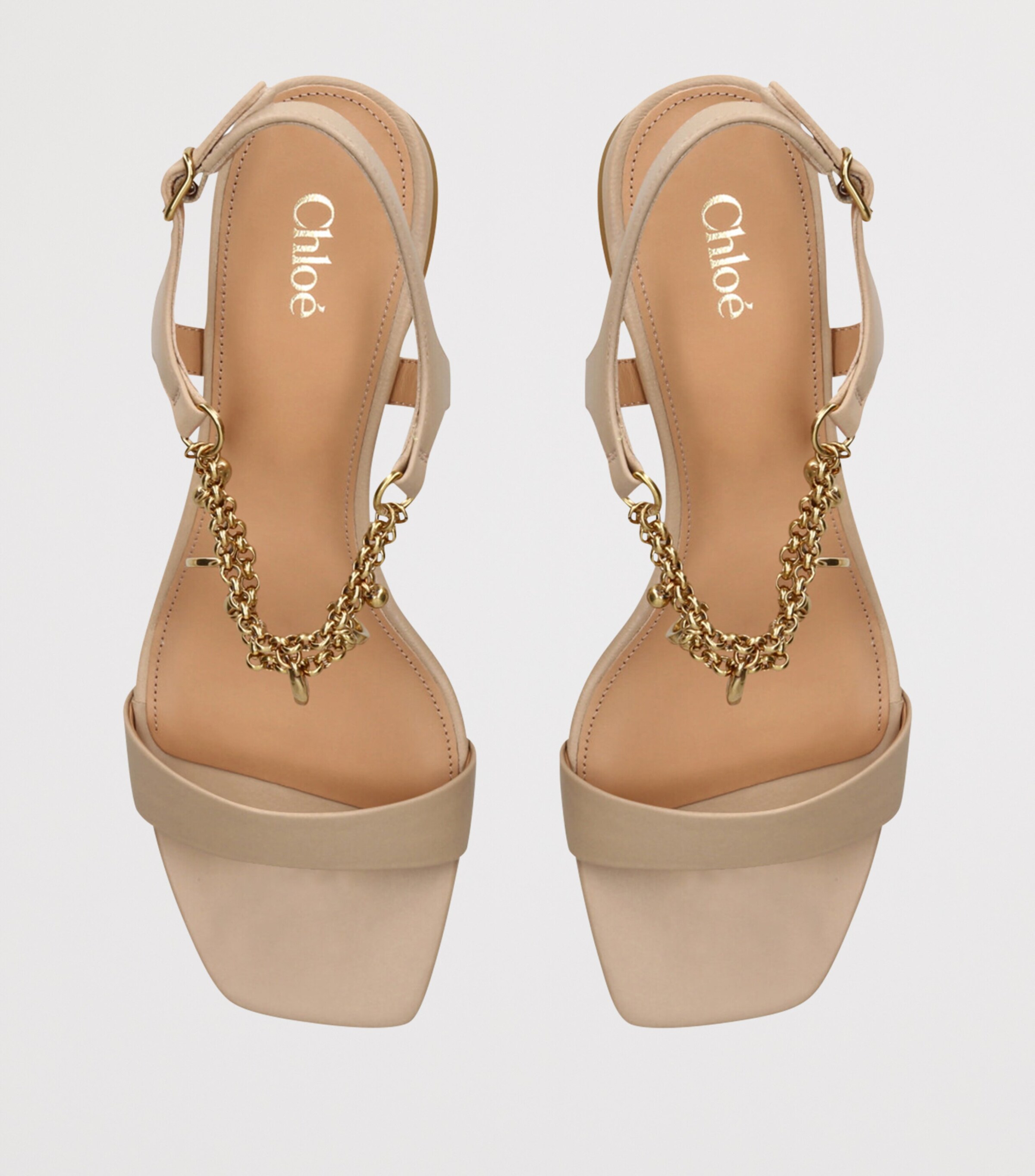 Charms Heeled Sandals 55 PINK Image 4