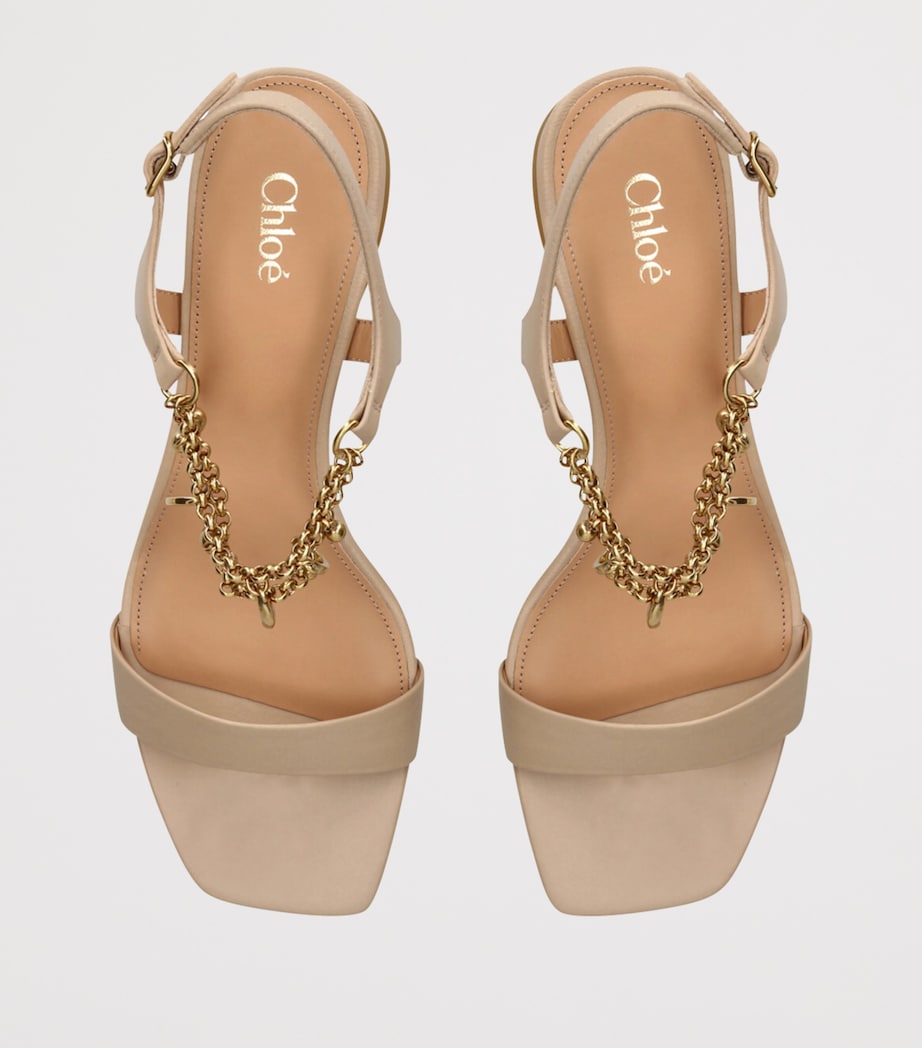 Charms Heeled Sandals 55 PINK Image 4