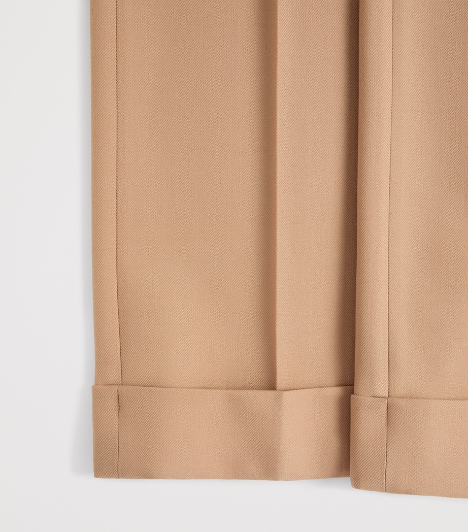 Wool Wide-Leg Trousers 9RN Image 6