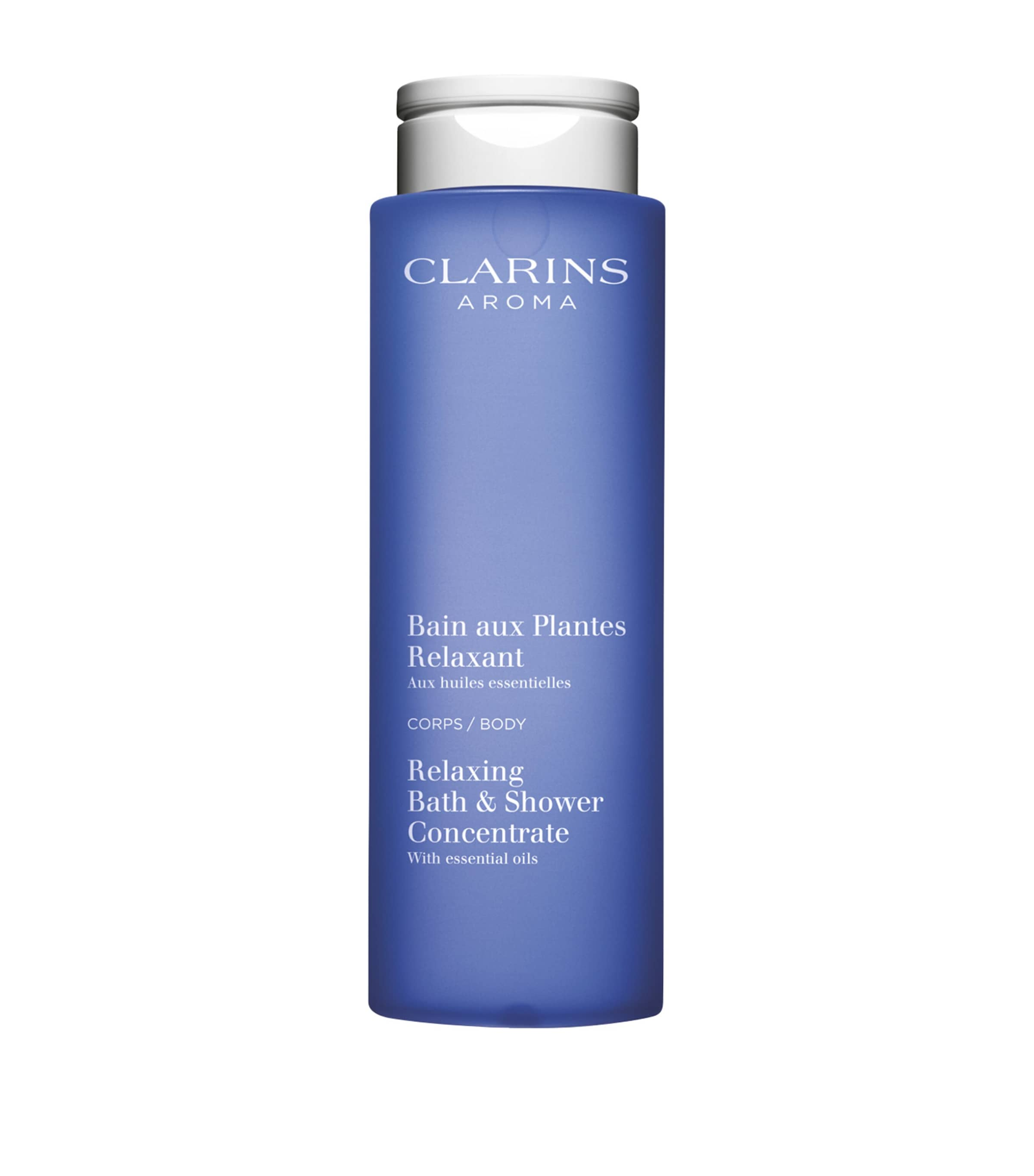 Clarins Relaxing Bath & Shower Concentrate In White