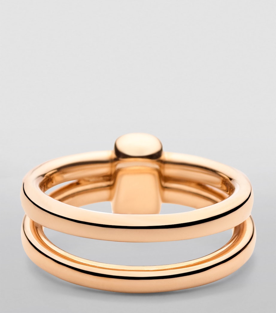 Rose Gold and Diamond Pomellato Together Ring DB000 Image 3