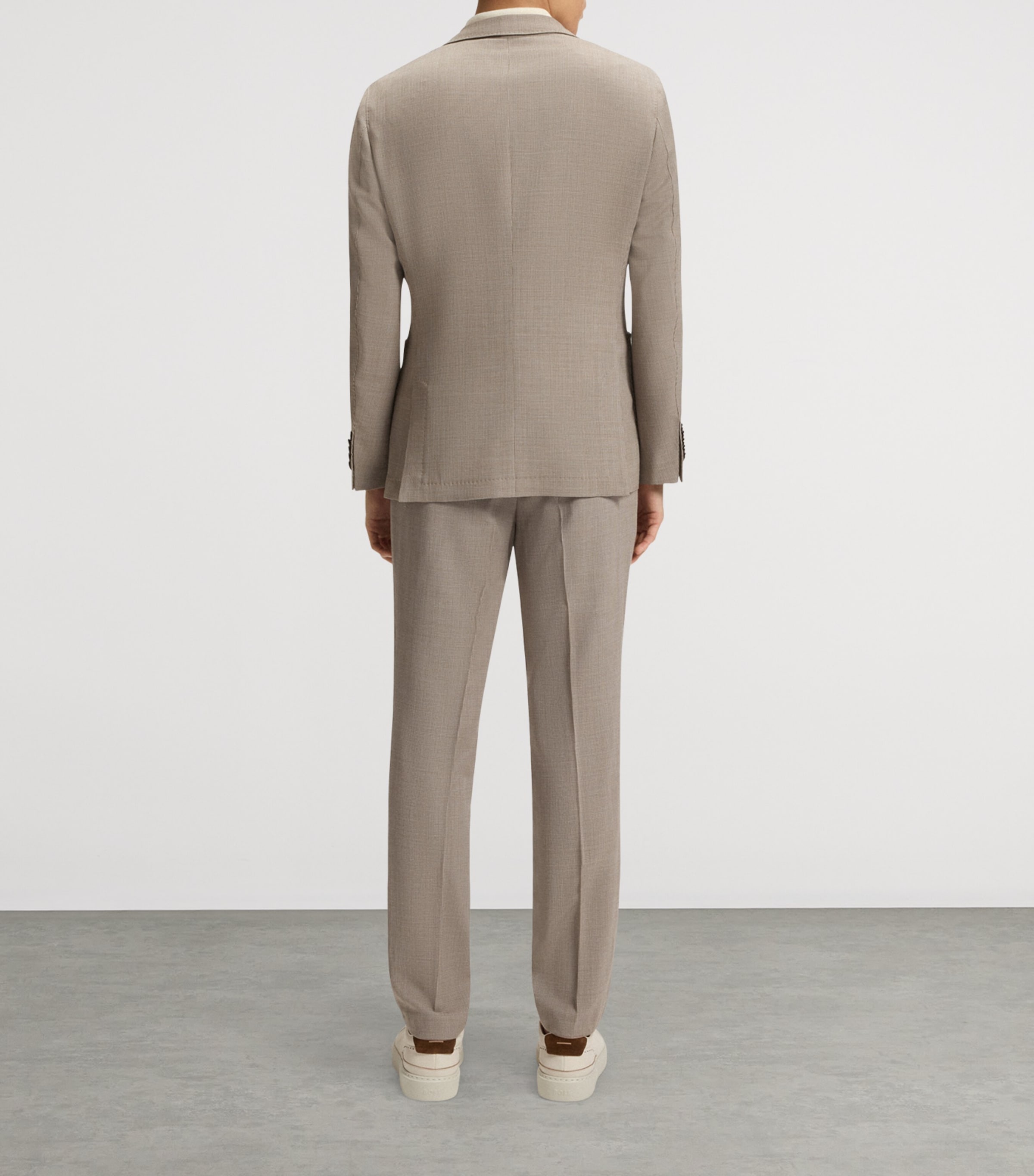 Virgin Wool-Silk Slim Fit Blazer 255 Image 3