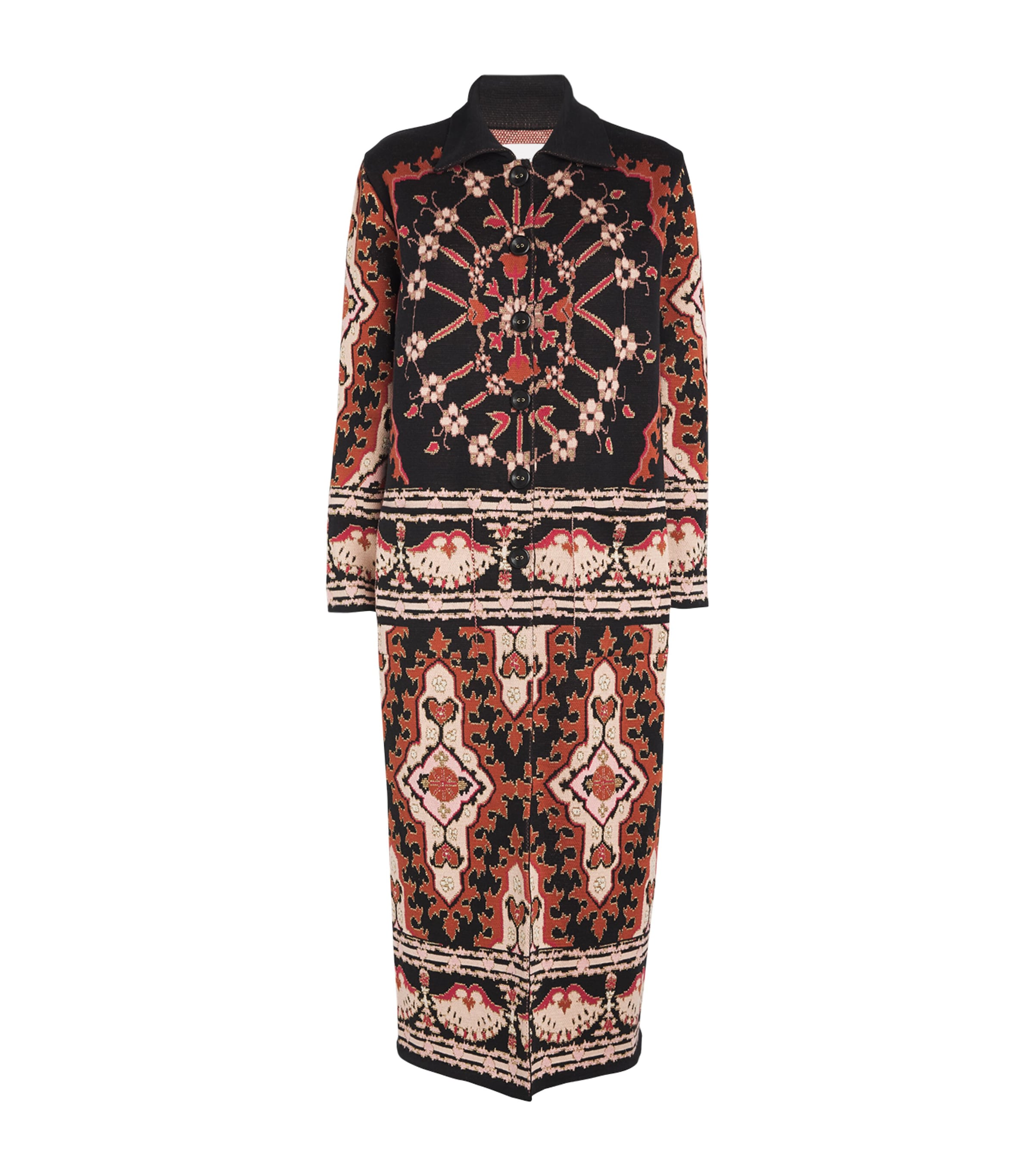 Hayley Menzies Cotton Dylan Coat In Black