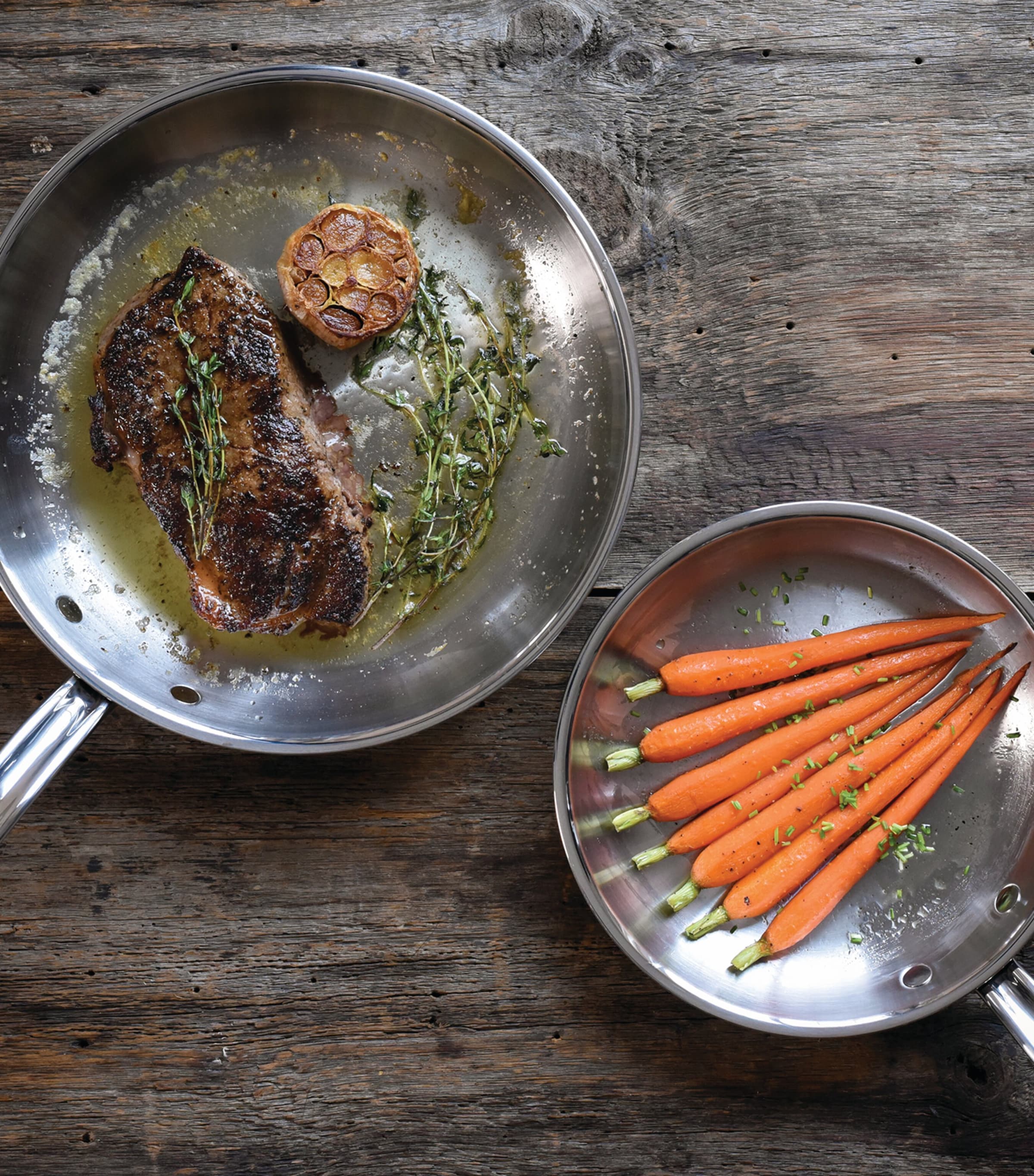 Hestan ProBond Skillet (28cm) Stainless Steel Image 5