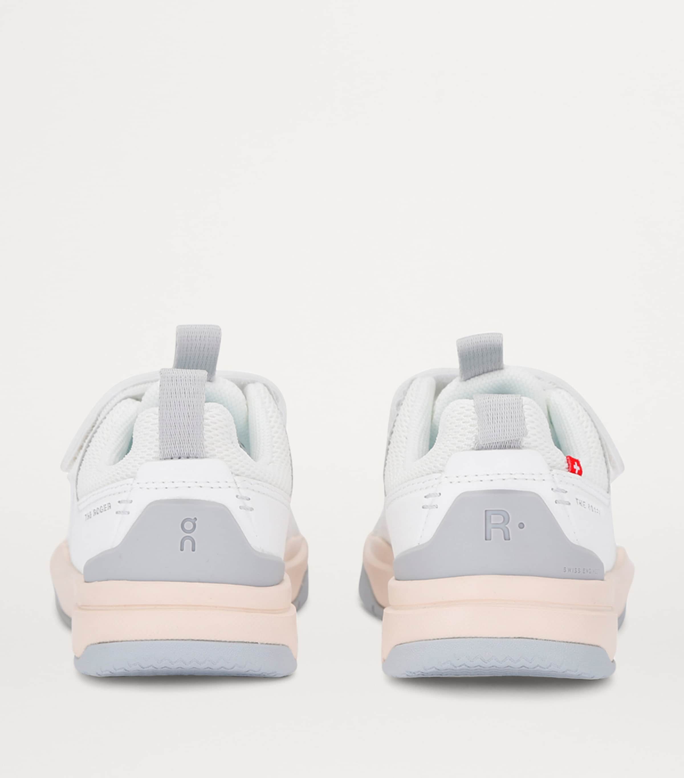 THE ROGER Velcro Trainers WHITE Image 2