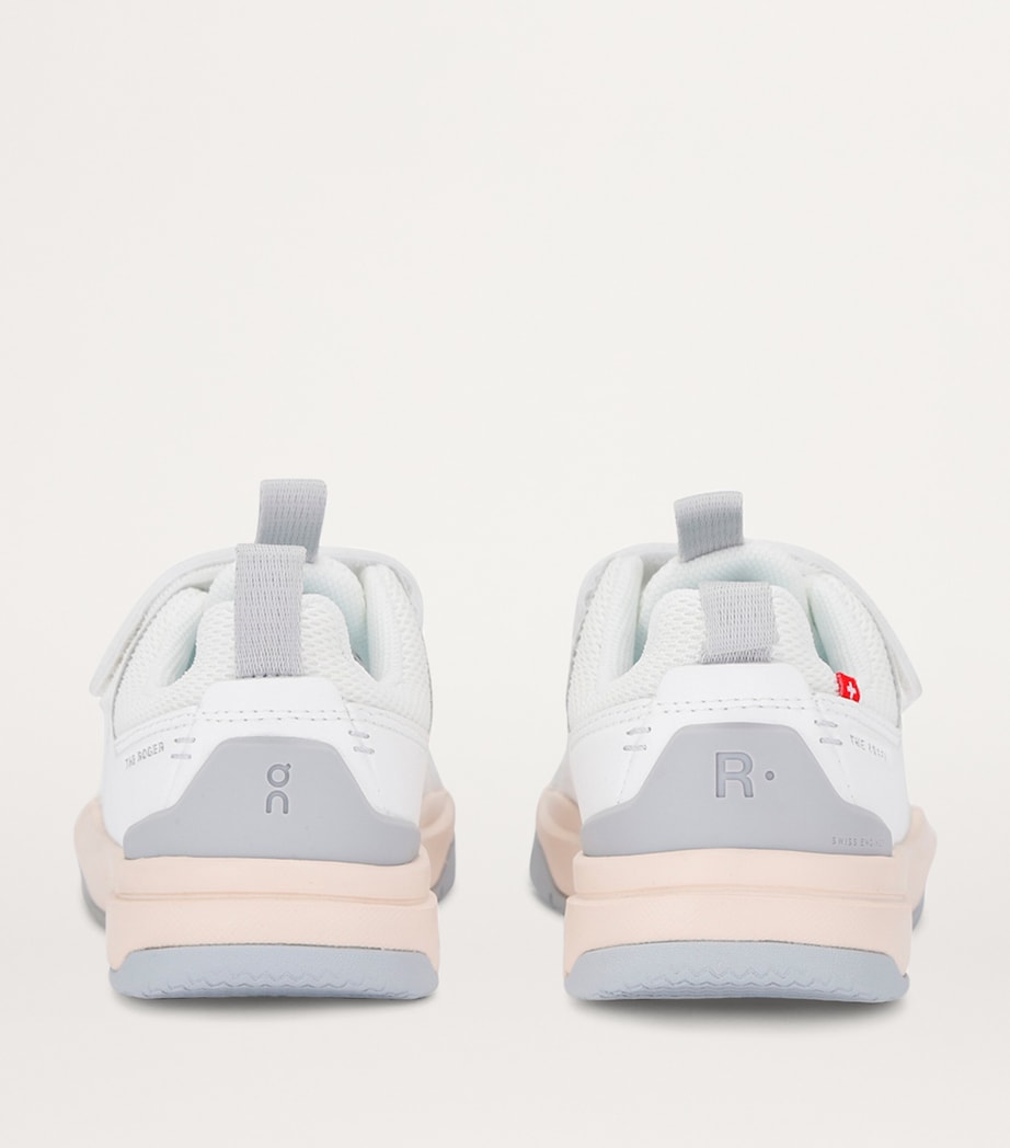 THE ROGER Velcro Trainers WHITE Image 2