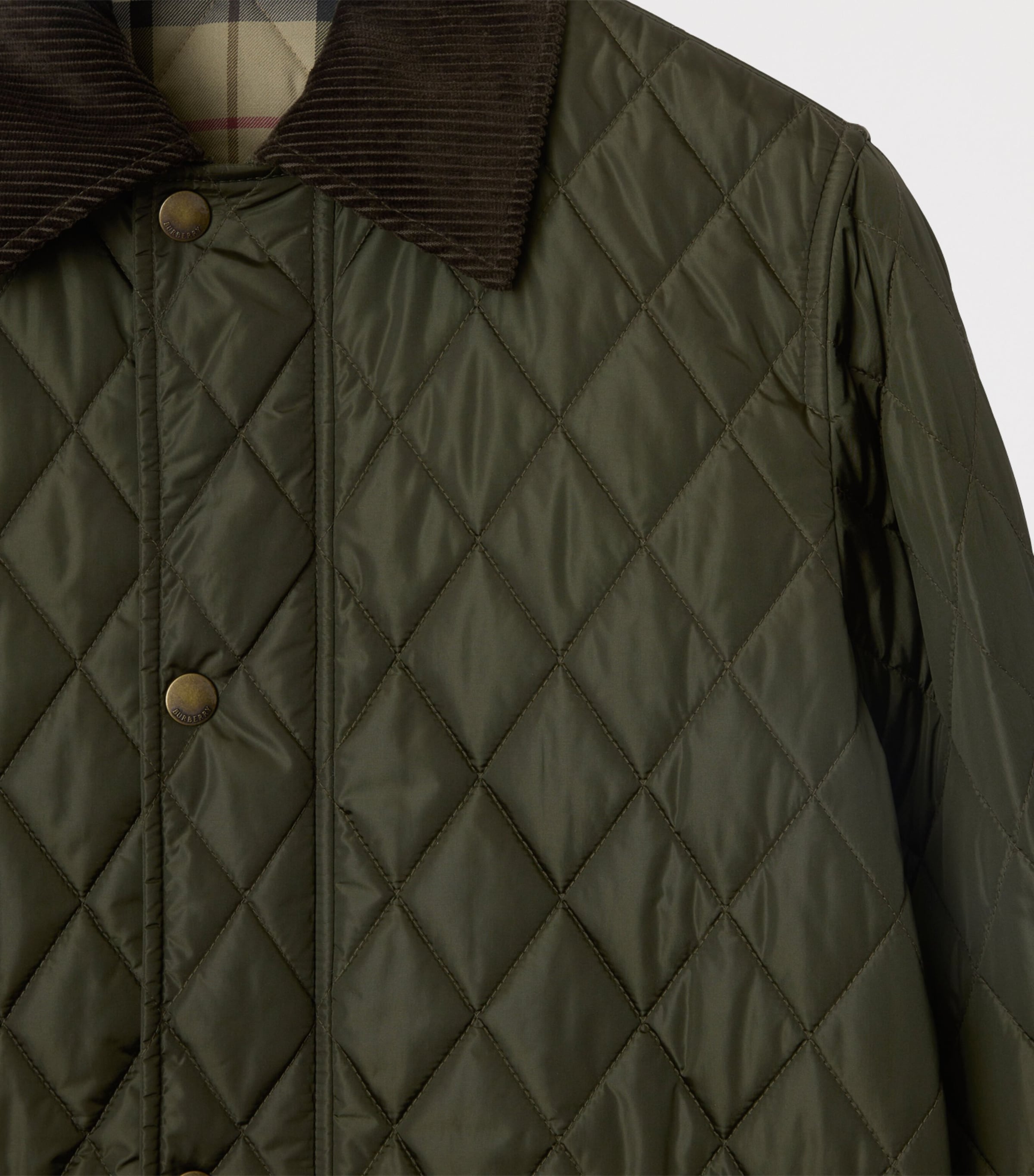 Quilted Barn Jacket SHALE/BRUSH IP CHECK Image 6
