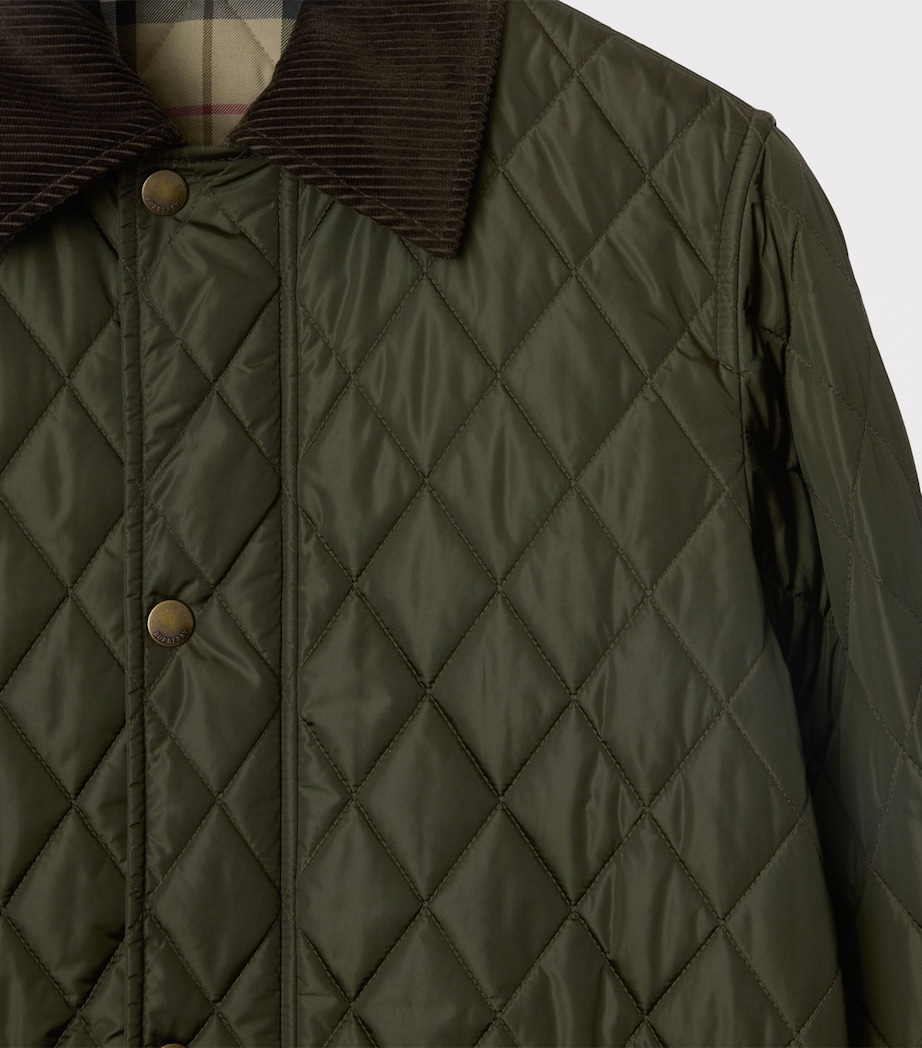 Quilted Barn Jacket SHALE/BRUSH IP CHECK Image 6