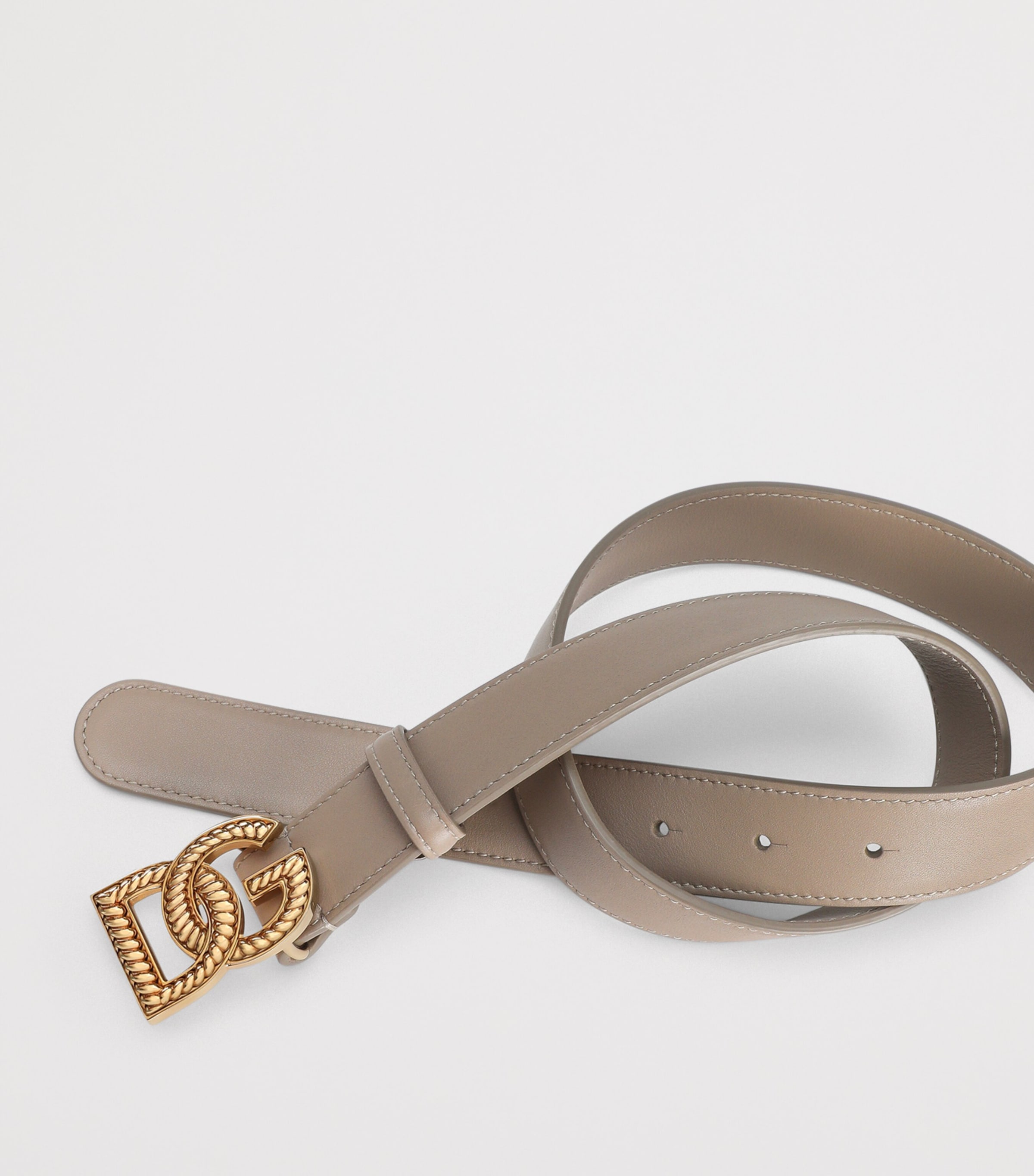 Leather Logo Belt 8I399-TALPA Image 3