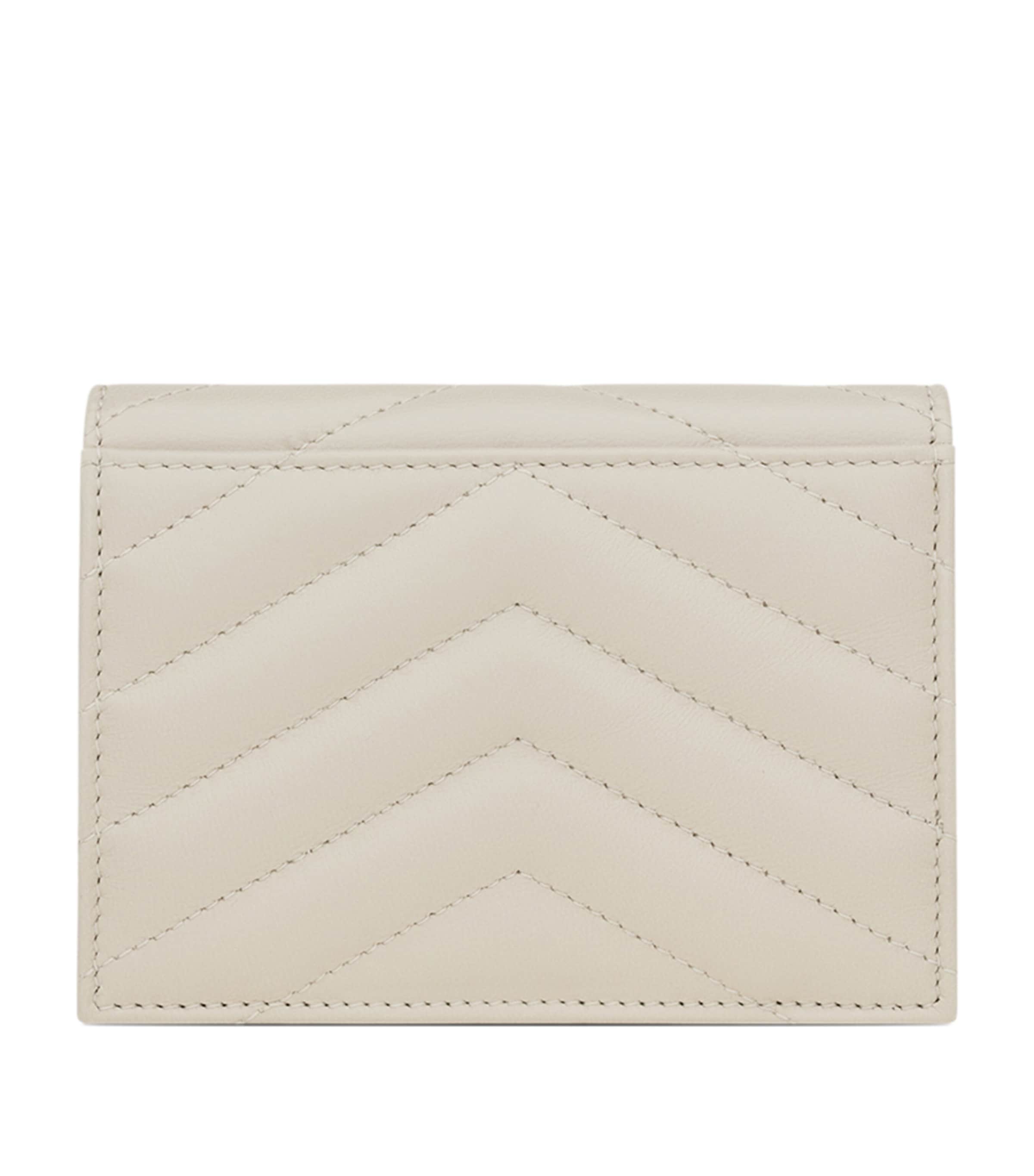 Quilted Leather Monogram Wallet 9207 Image 2