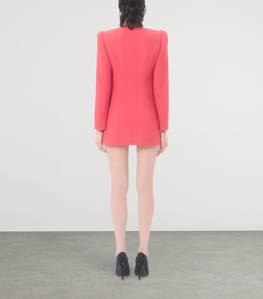 Virgin Wool Ruched Jacket FE7 Image 4